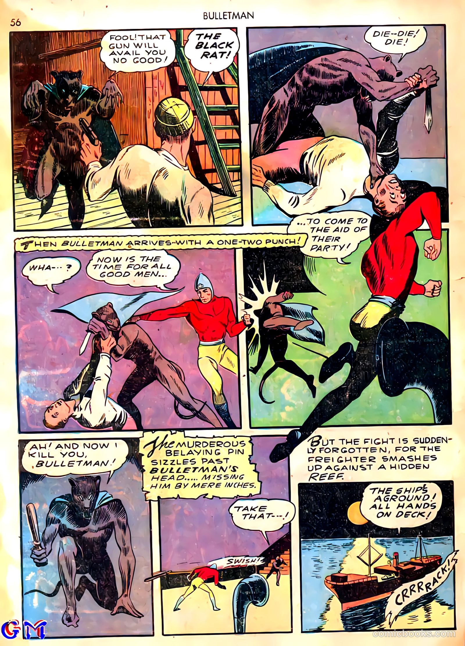 Bulletman #3 (1941) — page 59