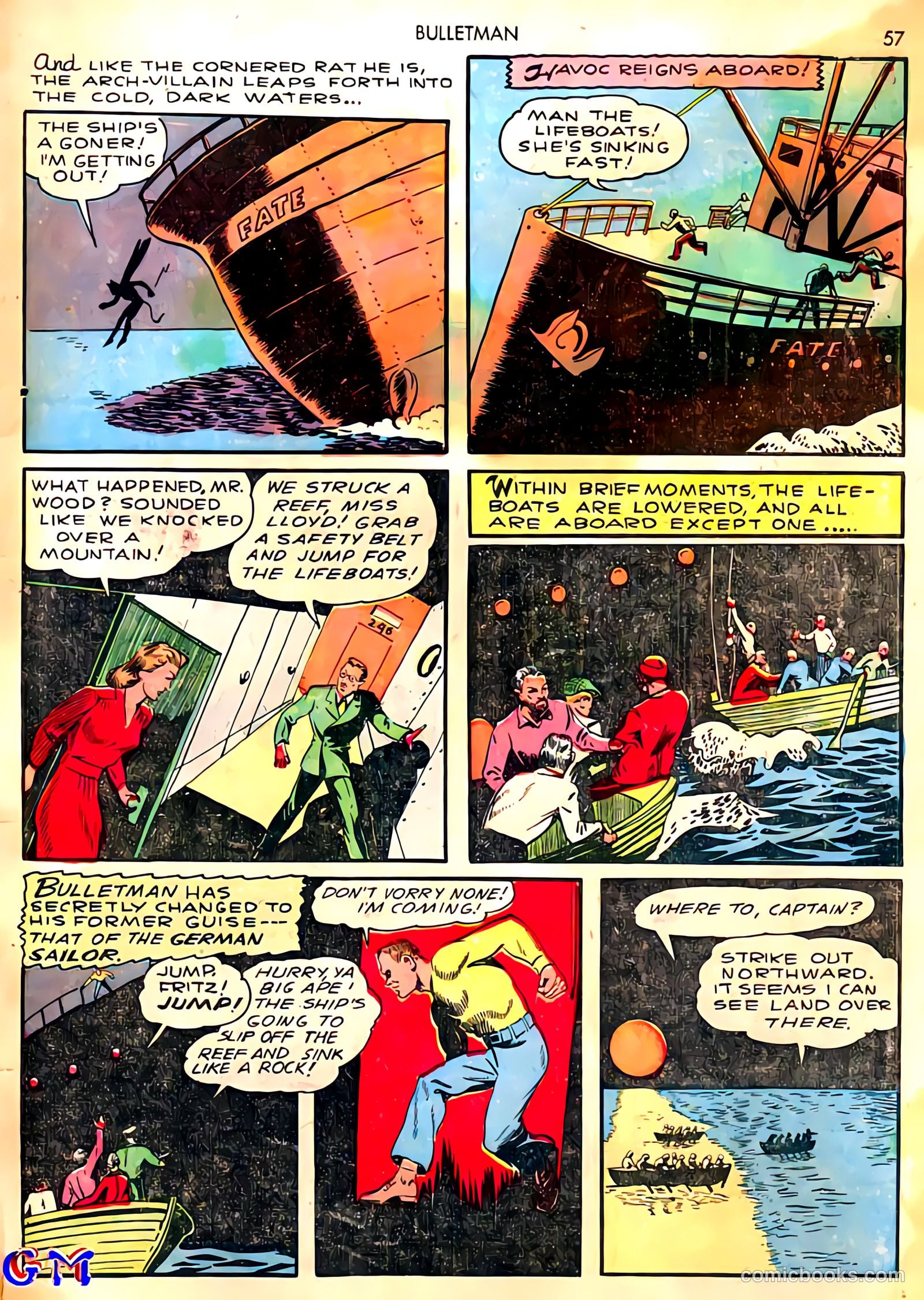 Bulletman #3 (1941) — page 60