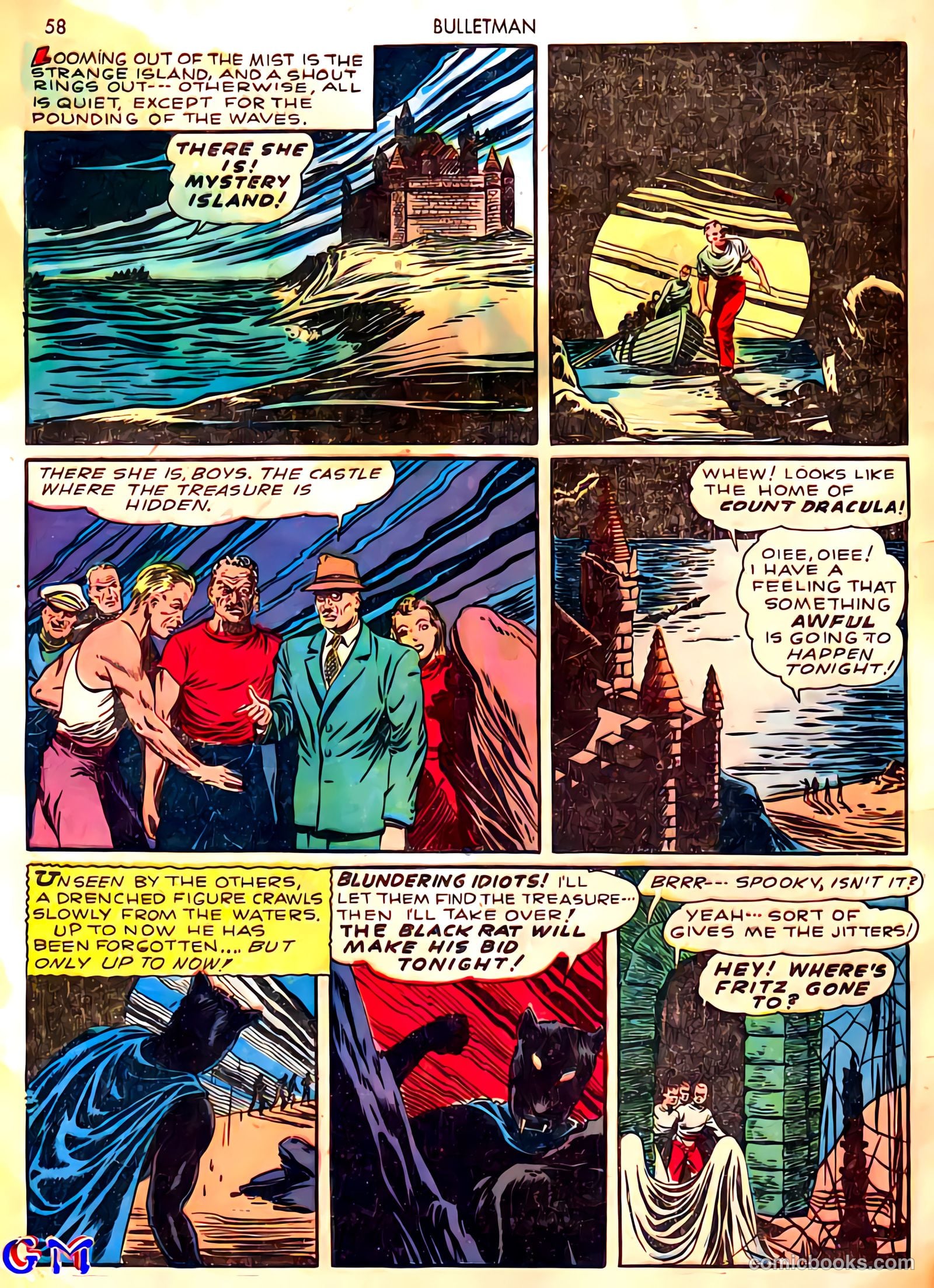 Bulletman #3 (1941) — page 61
