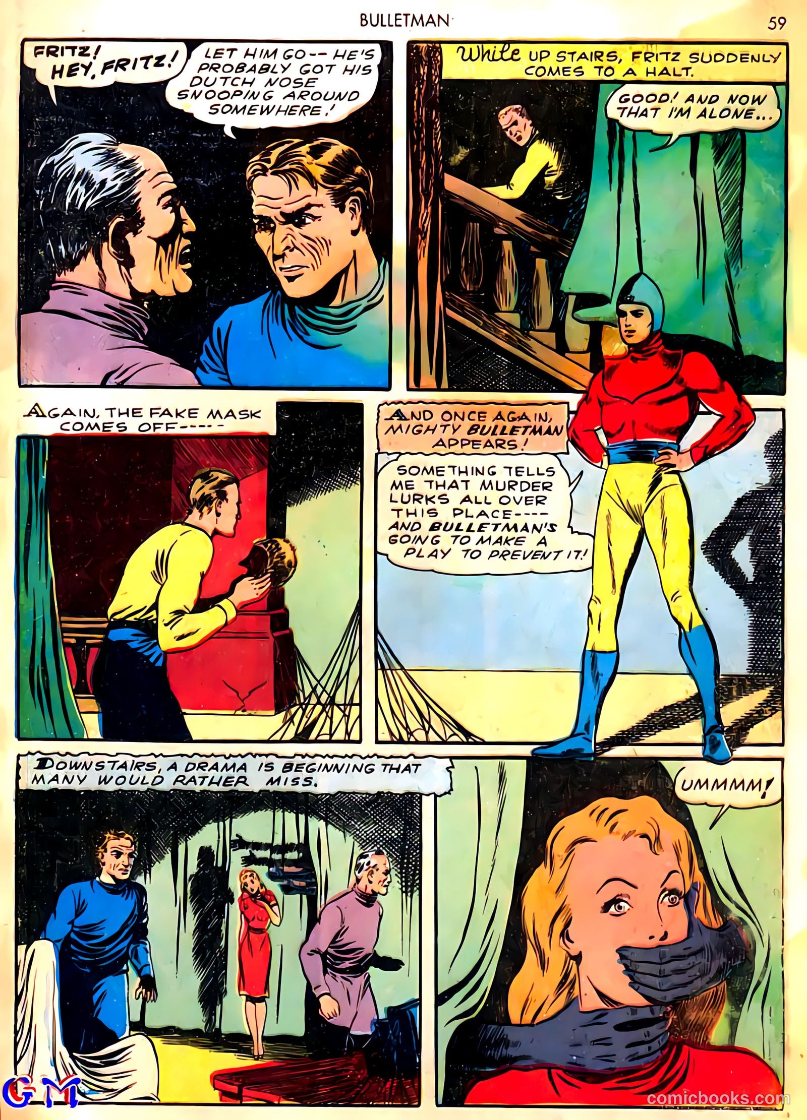 Bulletman #3 (1941) — page 62