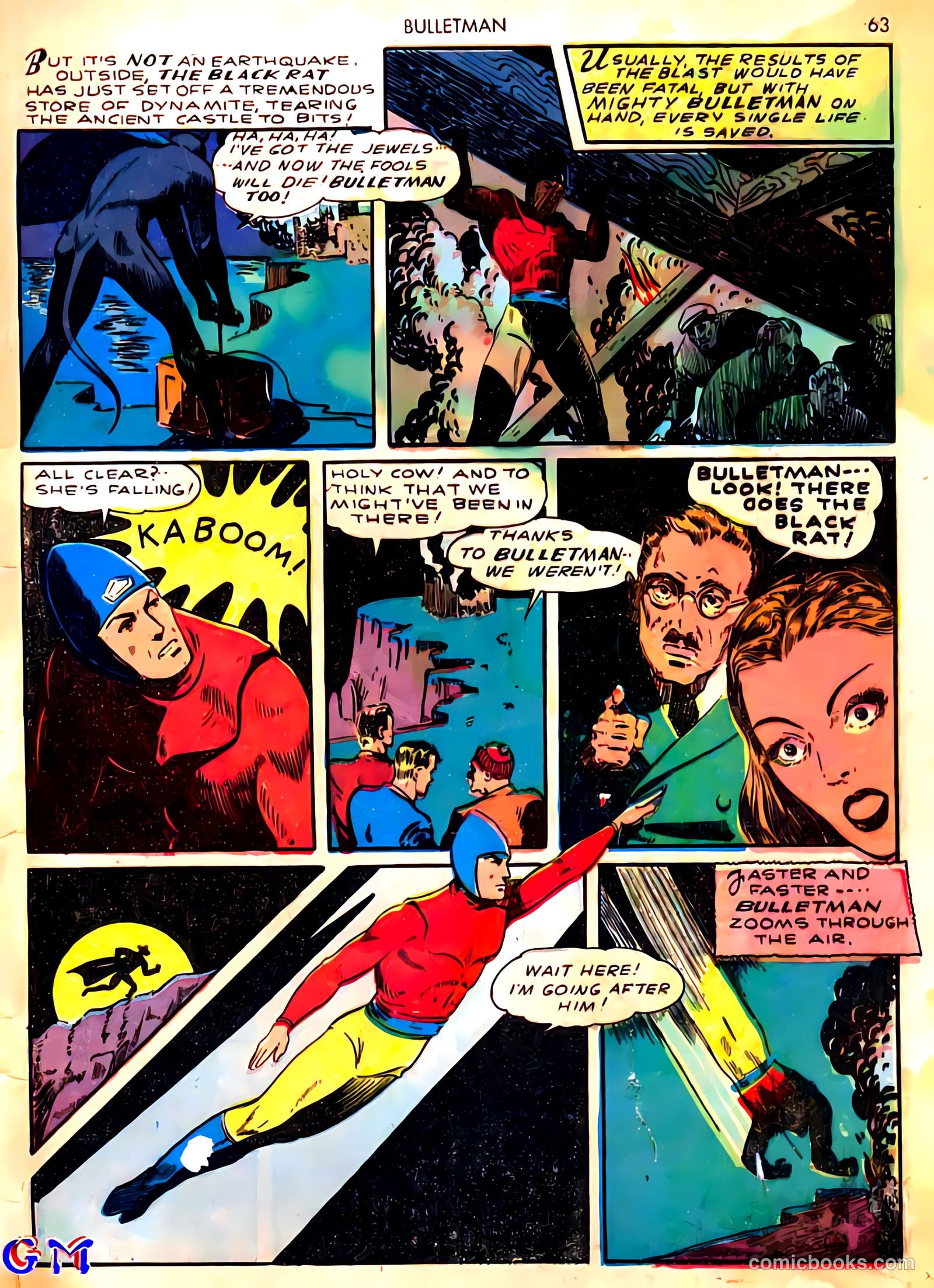 Bulletman #3 (1941) — page 66