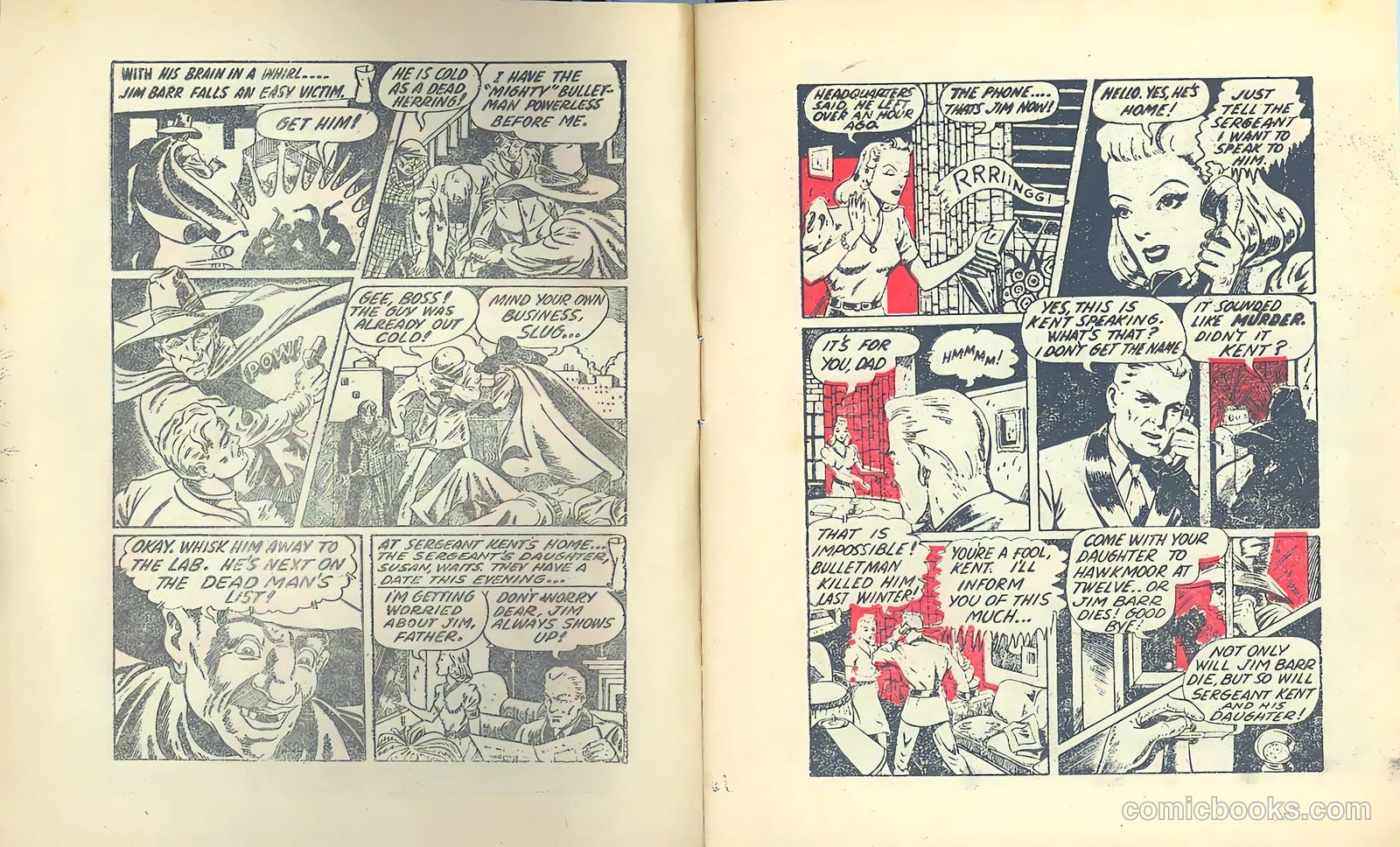 Bulletman [Mighty Midget Comic] #11 (1942) — page 3 of 18