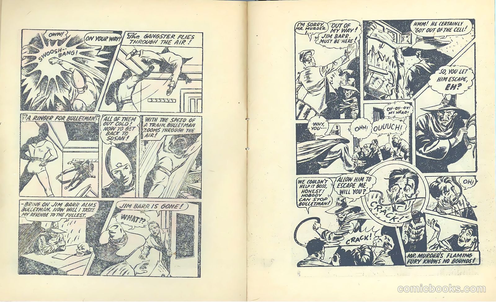 Bulletman [Mighty Midget Comic] #11 (1942) — page 5 of 18