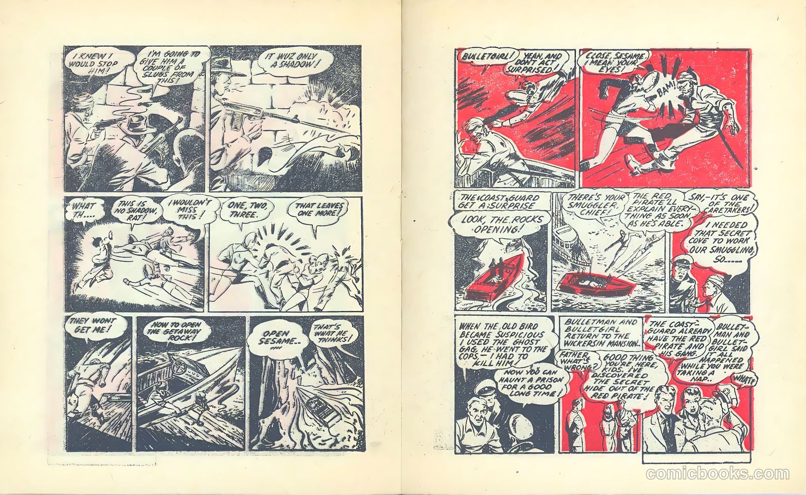 Bulletman [Mighty Midget Comic] #11 (1942) — page 12 of 18