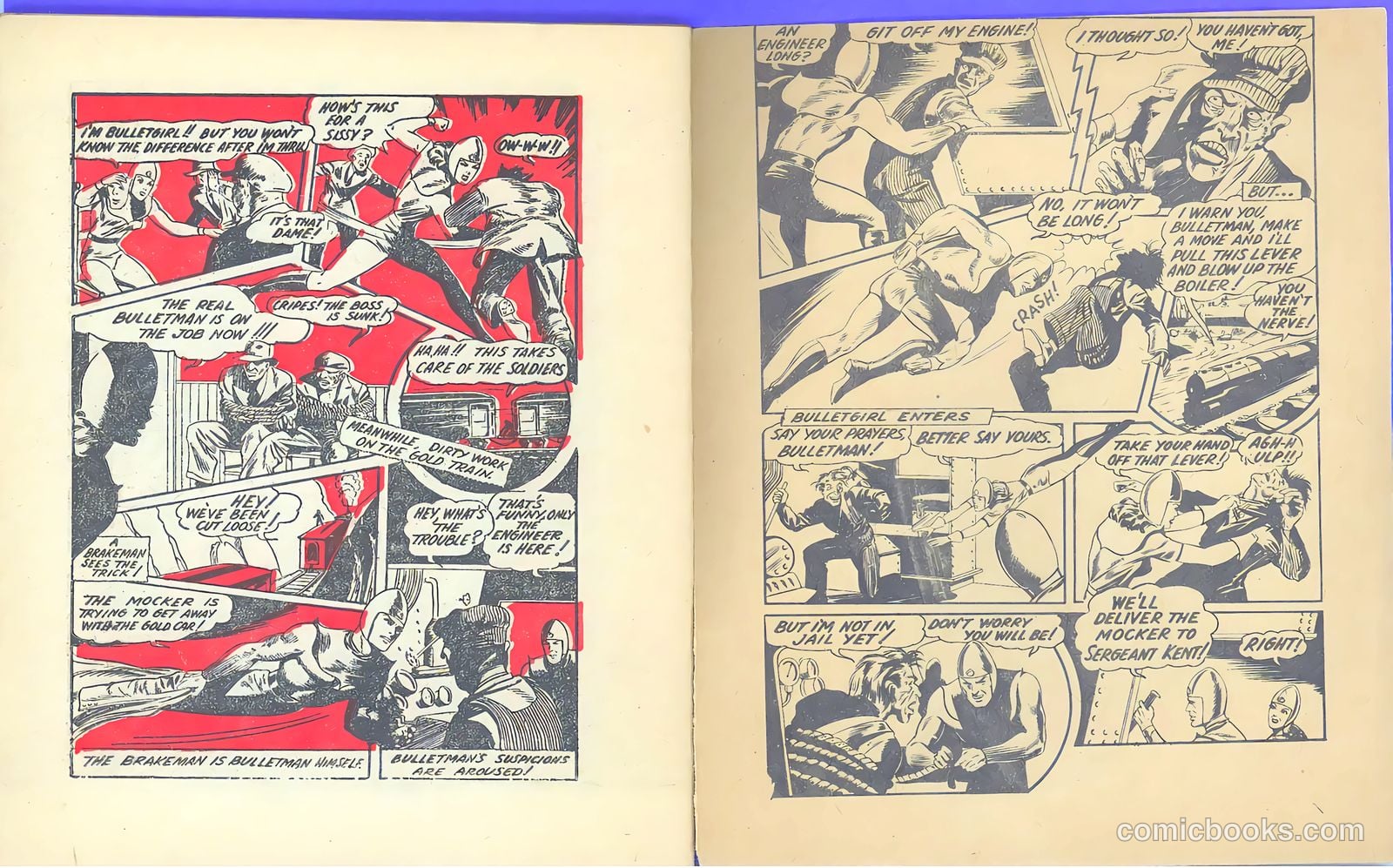 Bulletman [Mighty Midget Comic] #11 (1942) — page 18 of 18