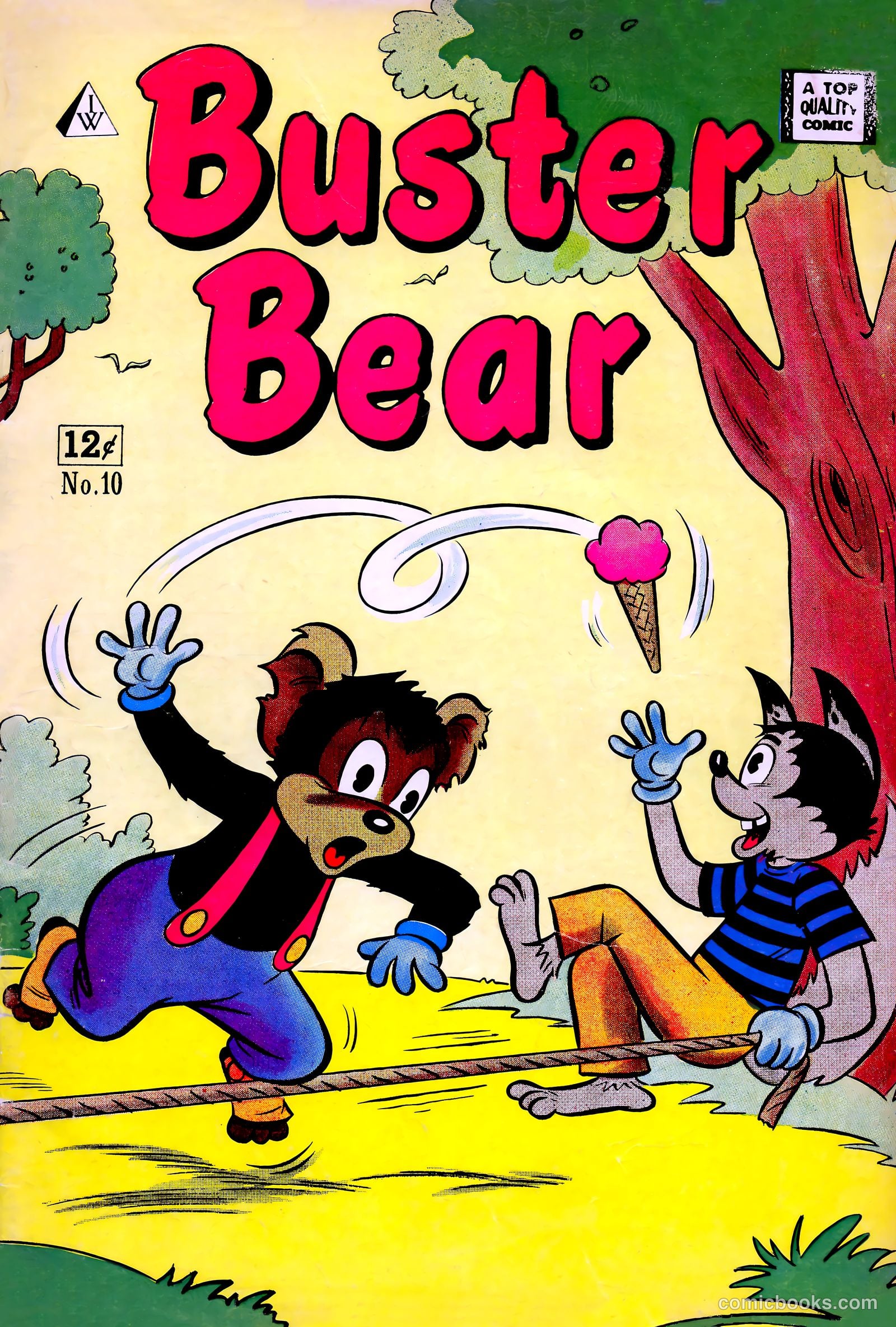 Buster Bear #10 cover