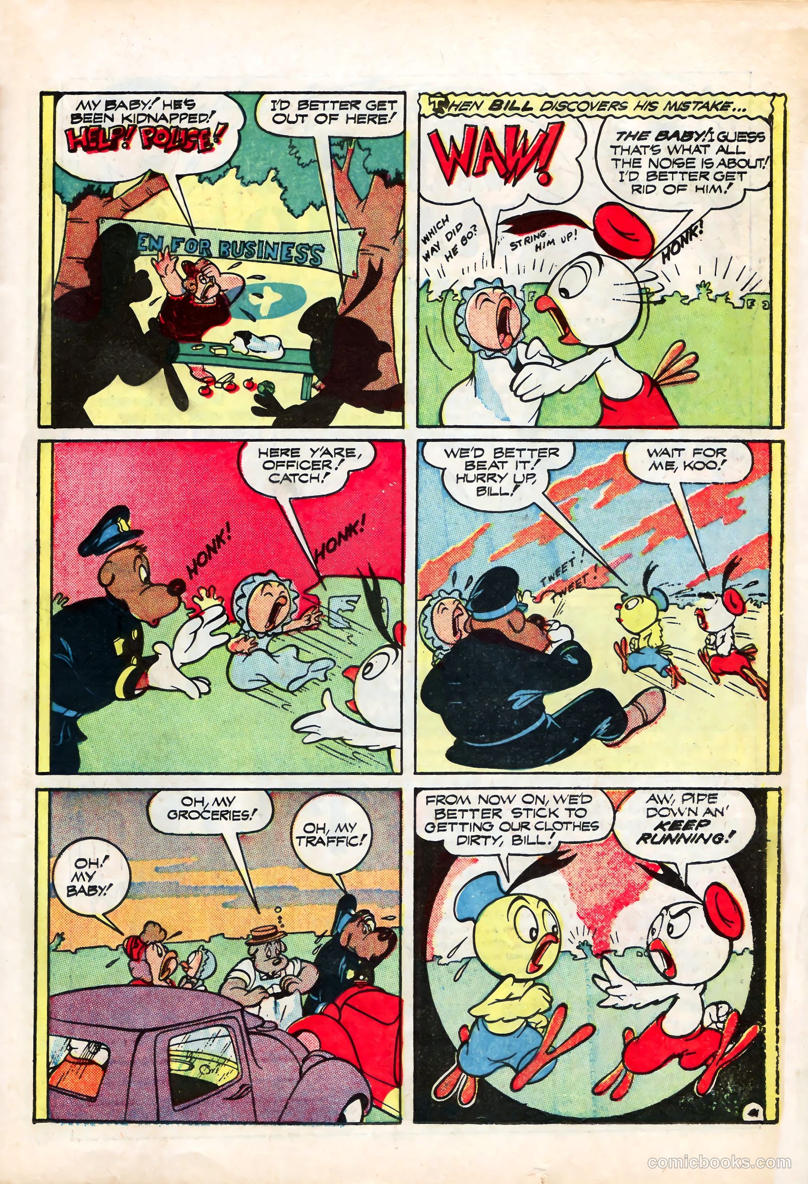 Buster Bear #10 (1963) — page 23