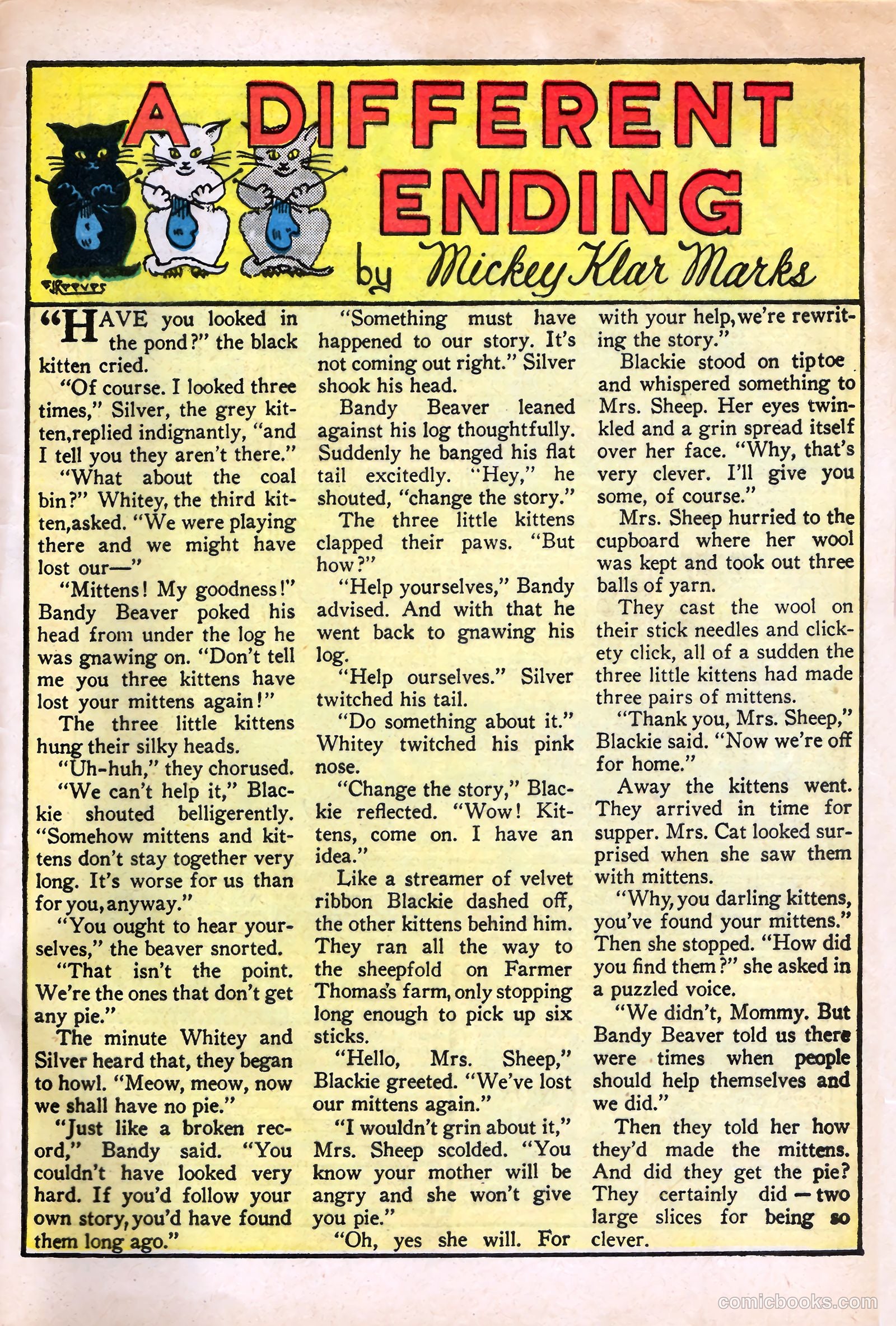 Buster Bear #10 (1963) — page 33