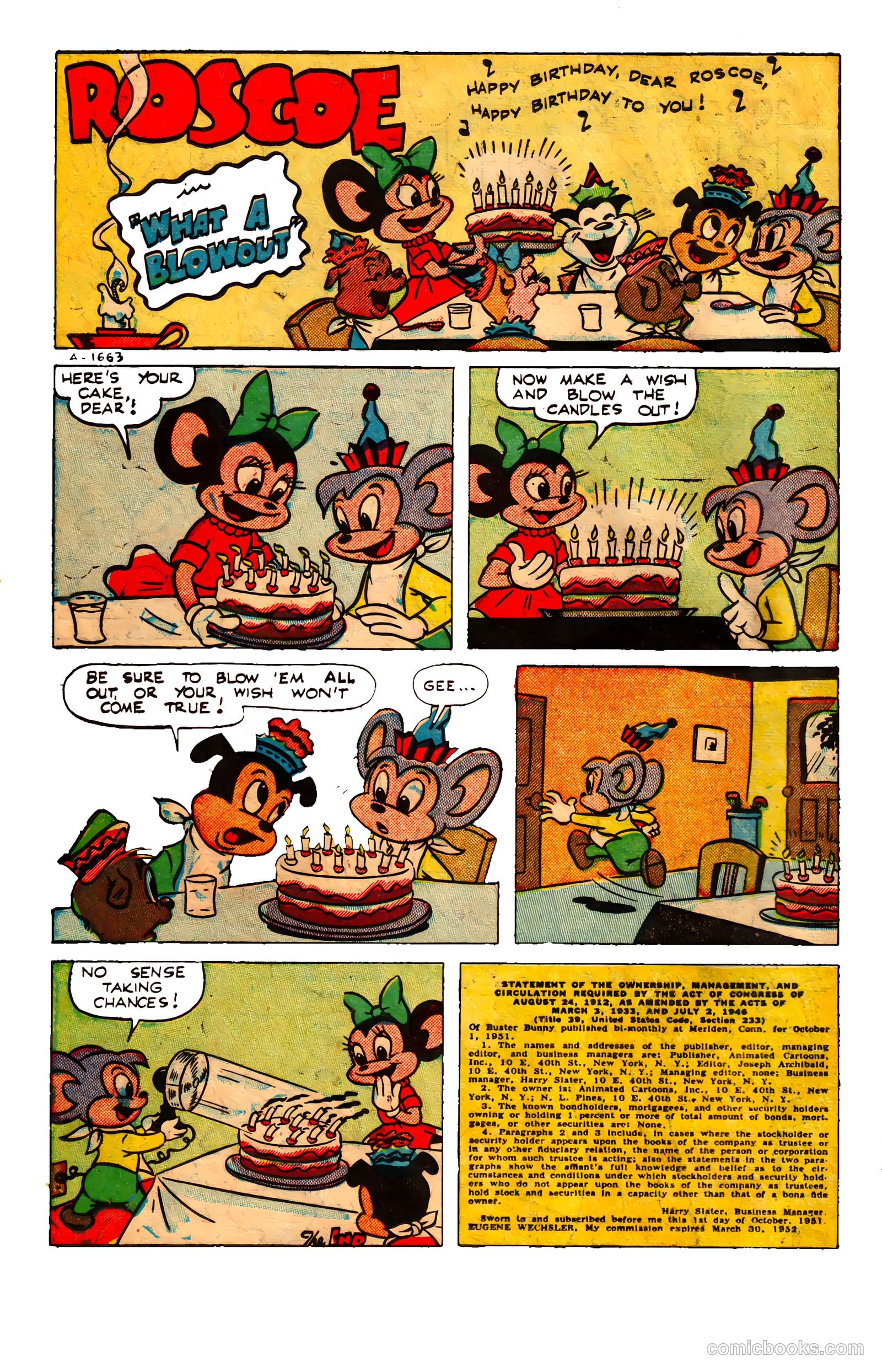 Buster Bunny #13 (1952, Animated Cartoons, Inc.) — page 18 of 36