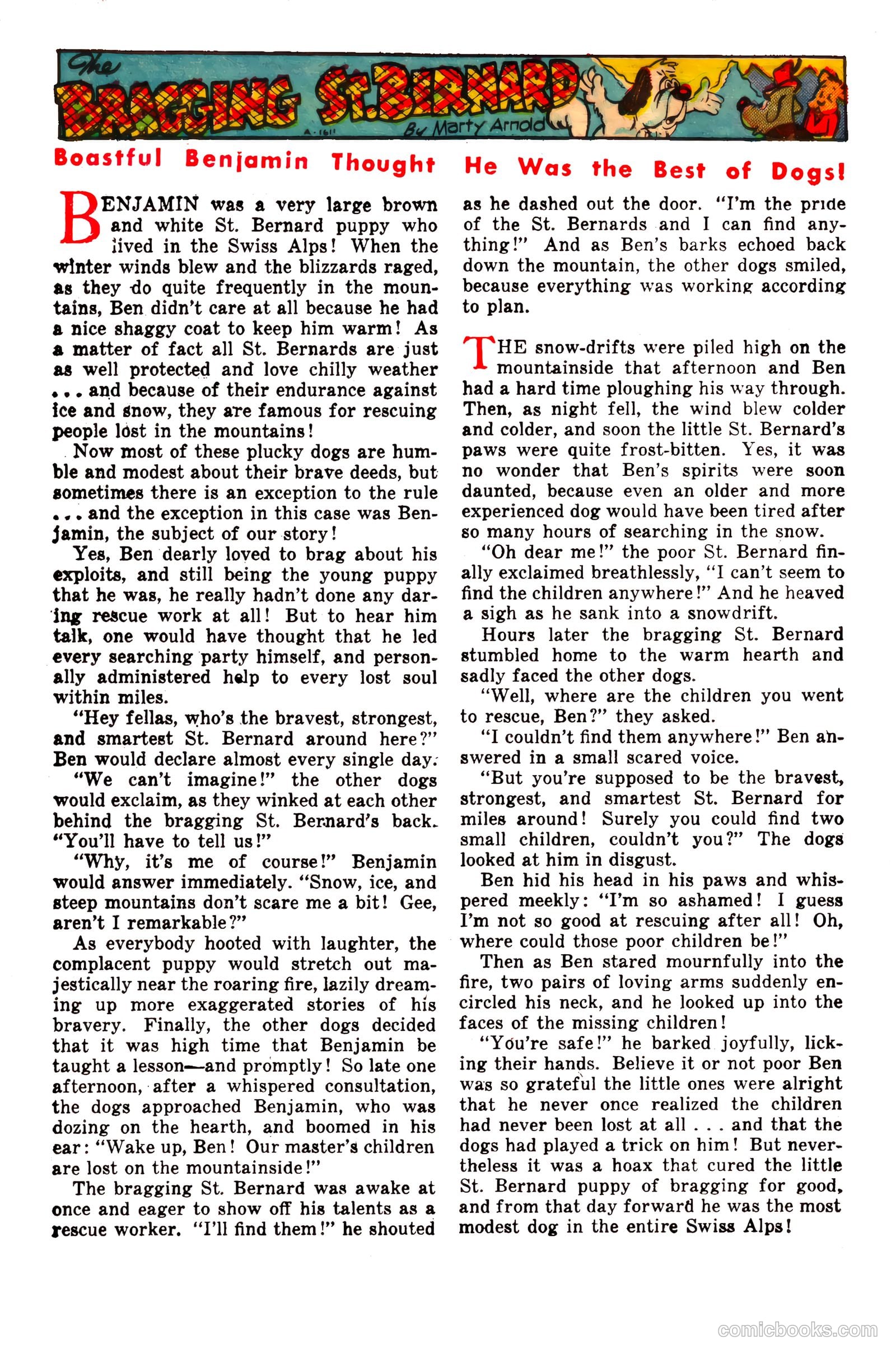 Buster Bunny #13 (1952, Animated Cartoons, Inc.) — page 22 of 36