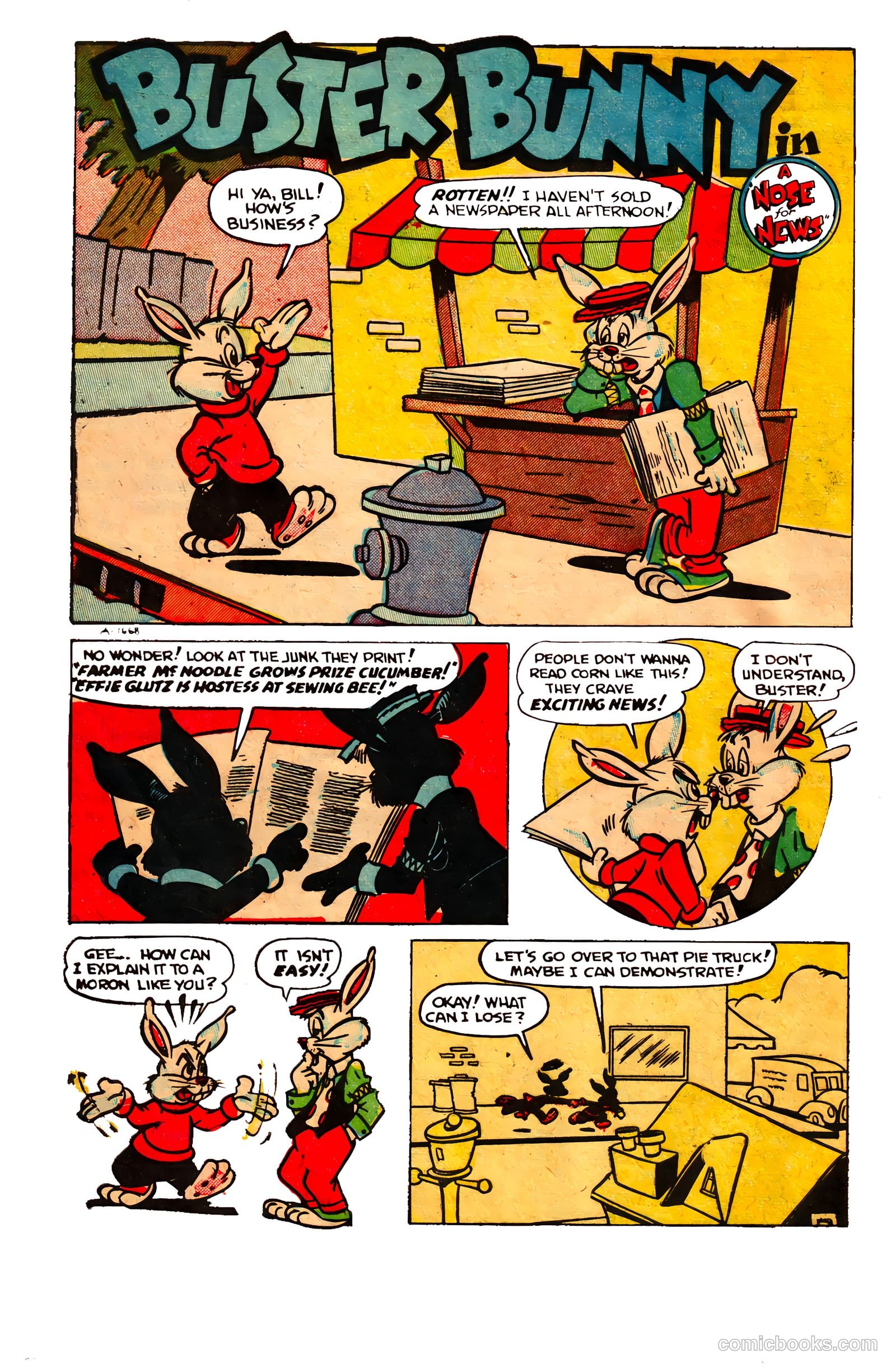 Buster Bunny #13 (1952, Animated Cartoons, Inc.) — page 30 of 36