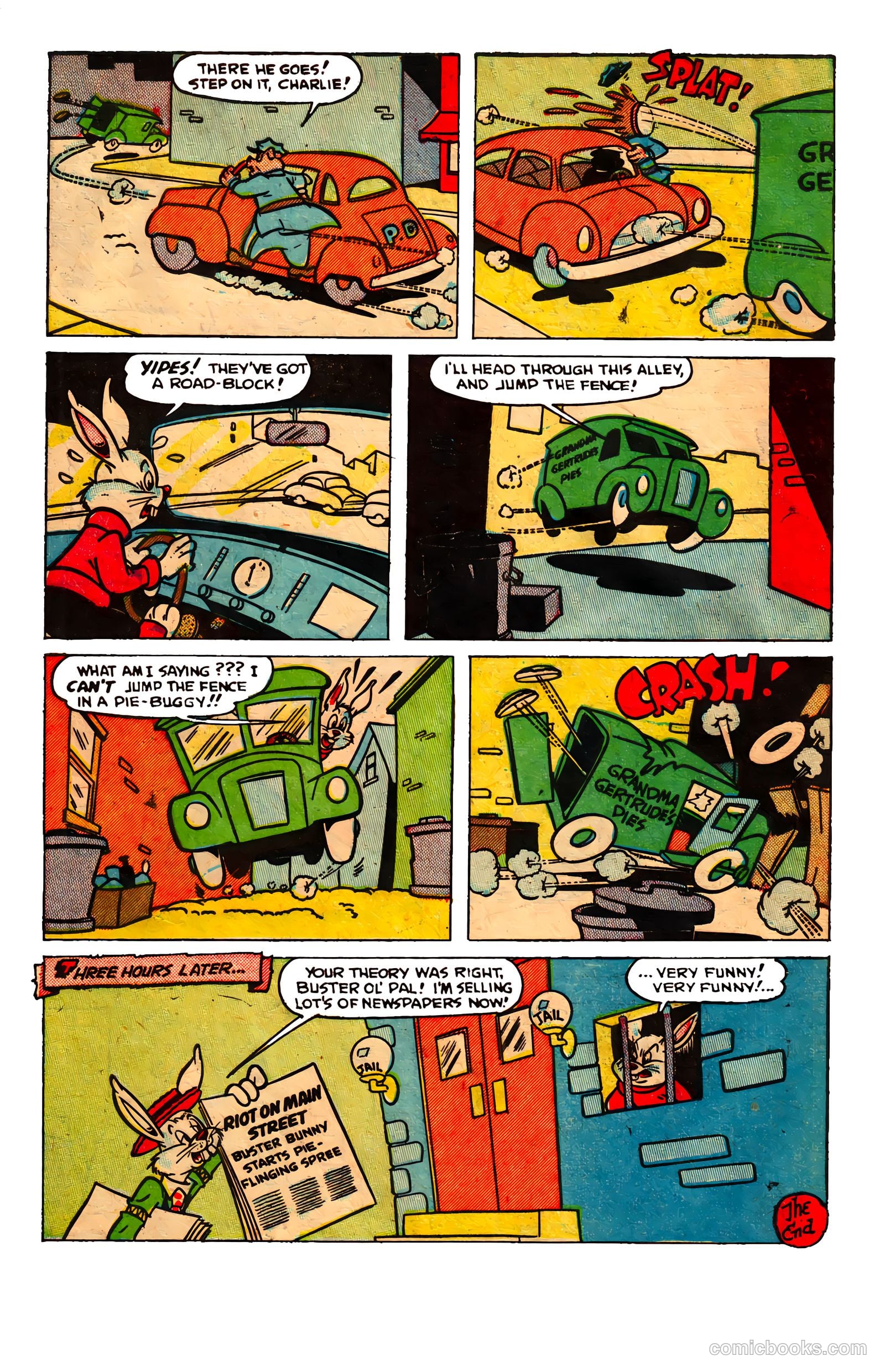 Buster Bunny #13 (1952, Animated Cartoons, Inc.) — page 34 of 36
