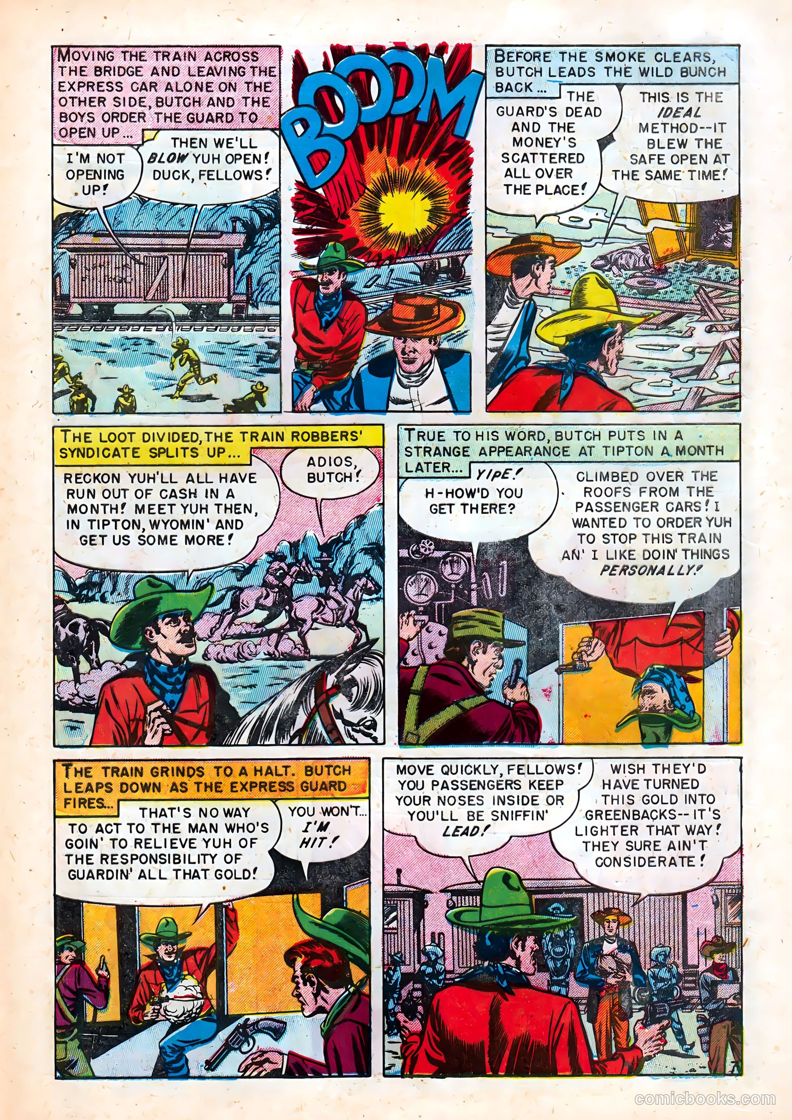 Butch Cassidy #1 (1951) — page 9 of 36
