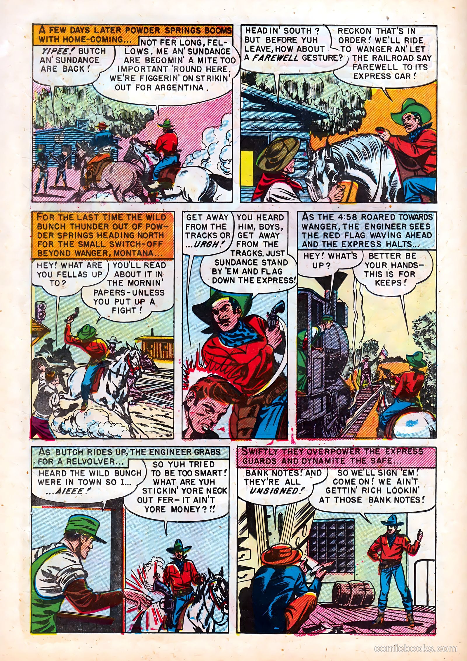 Butch Cassidy #1 (1951) — page 12 of 36