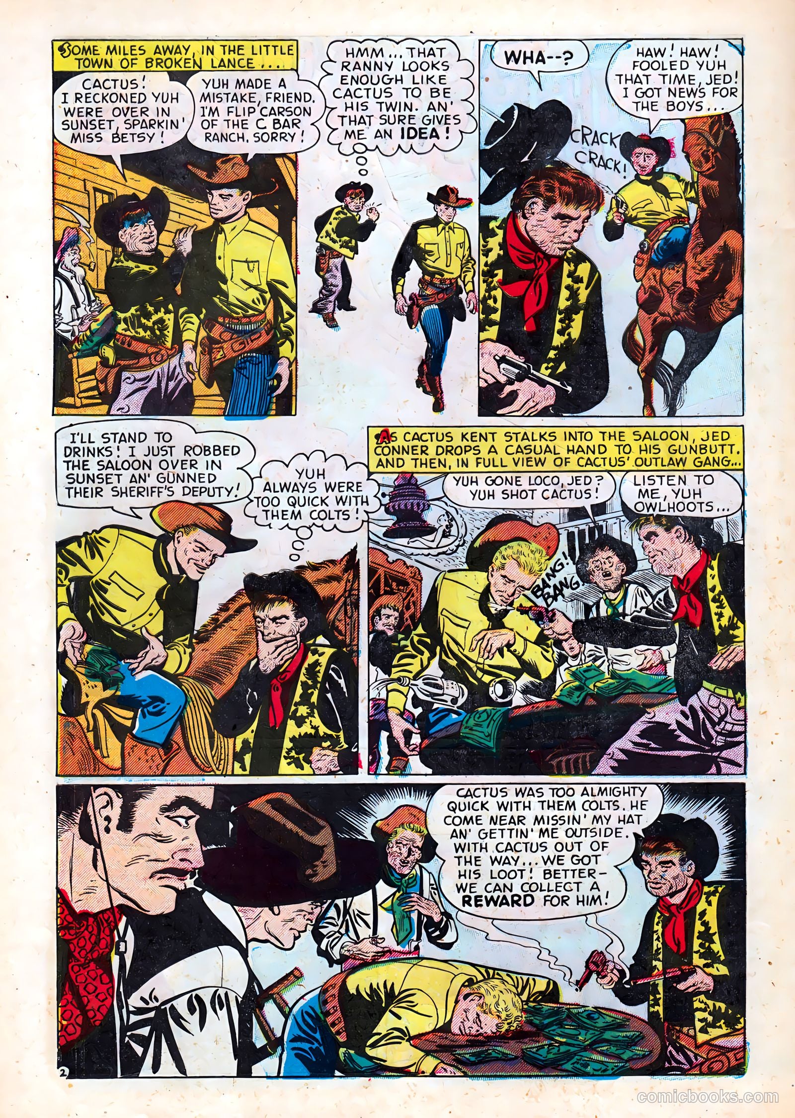 Butch Cassidy #1 (1951) — page 28 of 36