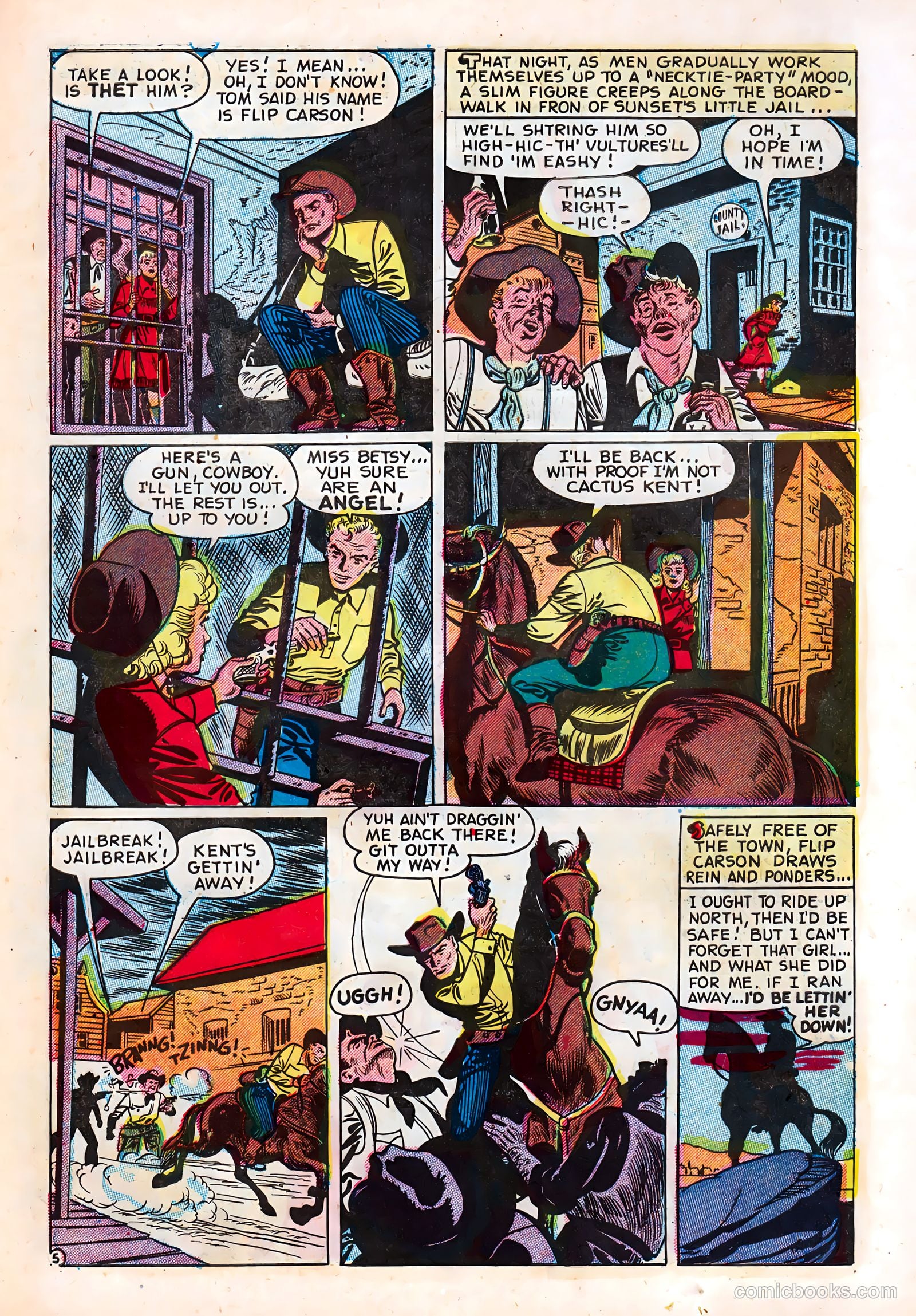 Butch Cassidy #1 (1951) — page 31 of 36