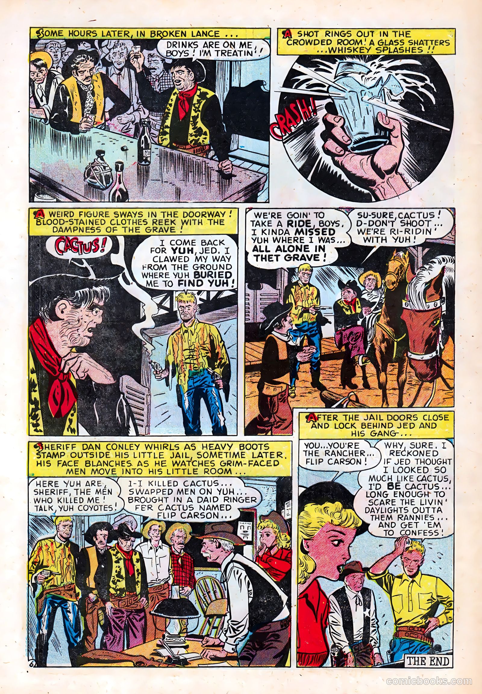 Butch Cassidy #1 (1951) — page 32 of 36