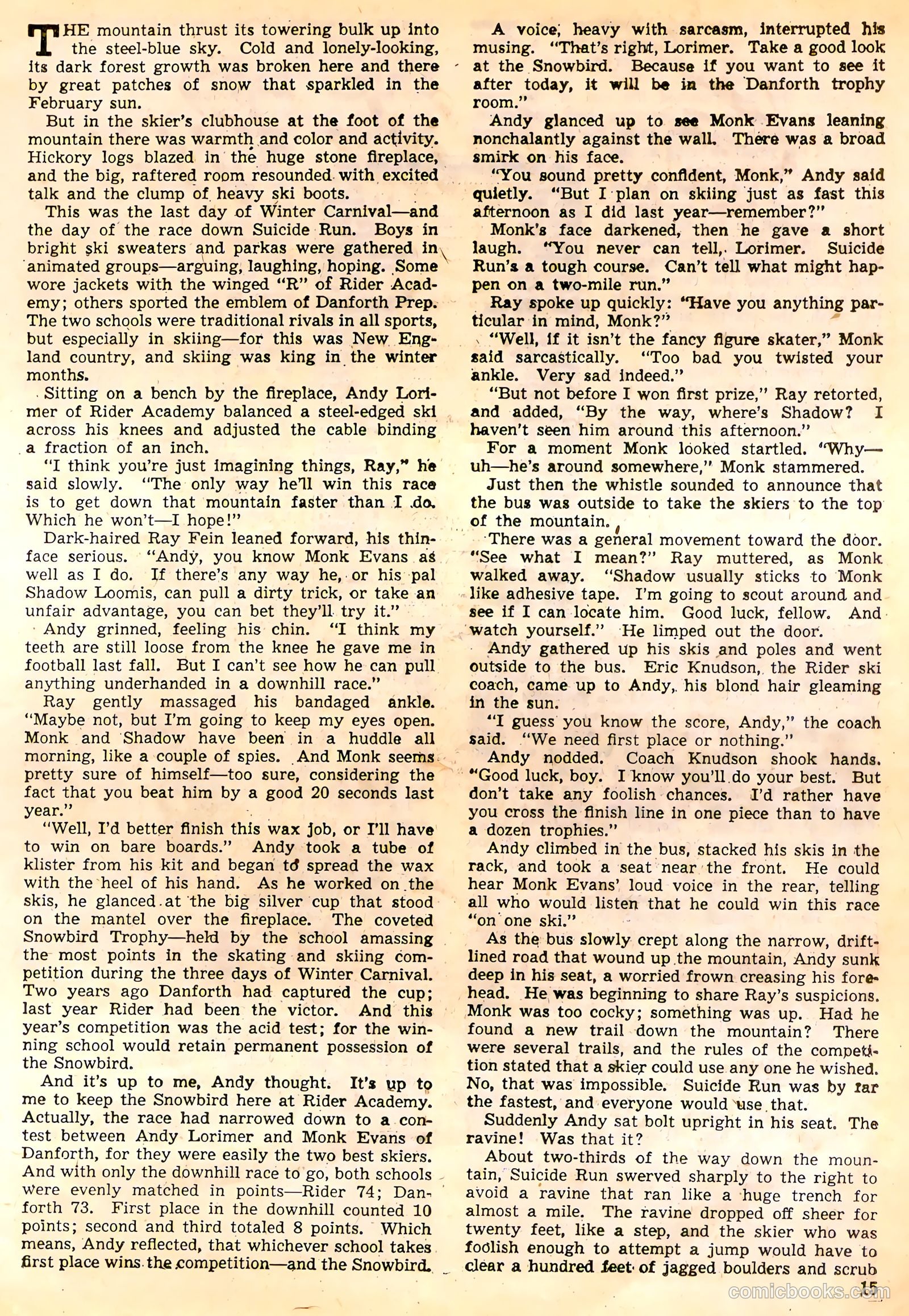 Calling All Boys #10 (1947) — page 15