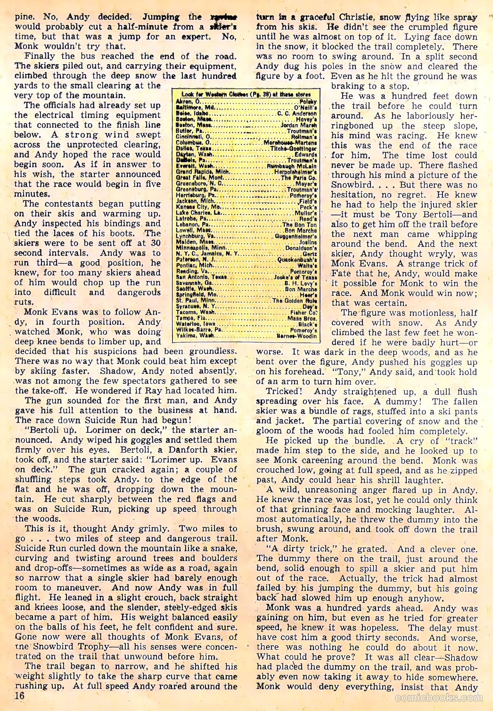 Calling All Boys #10 (1947) — page 16