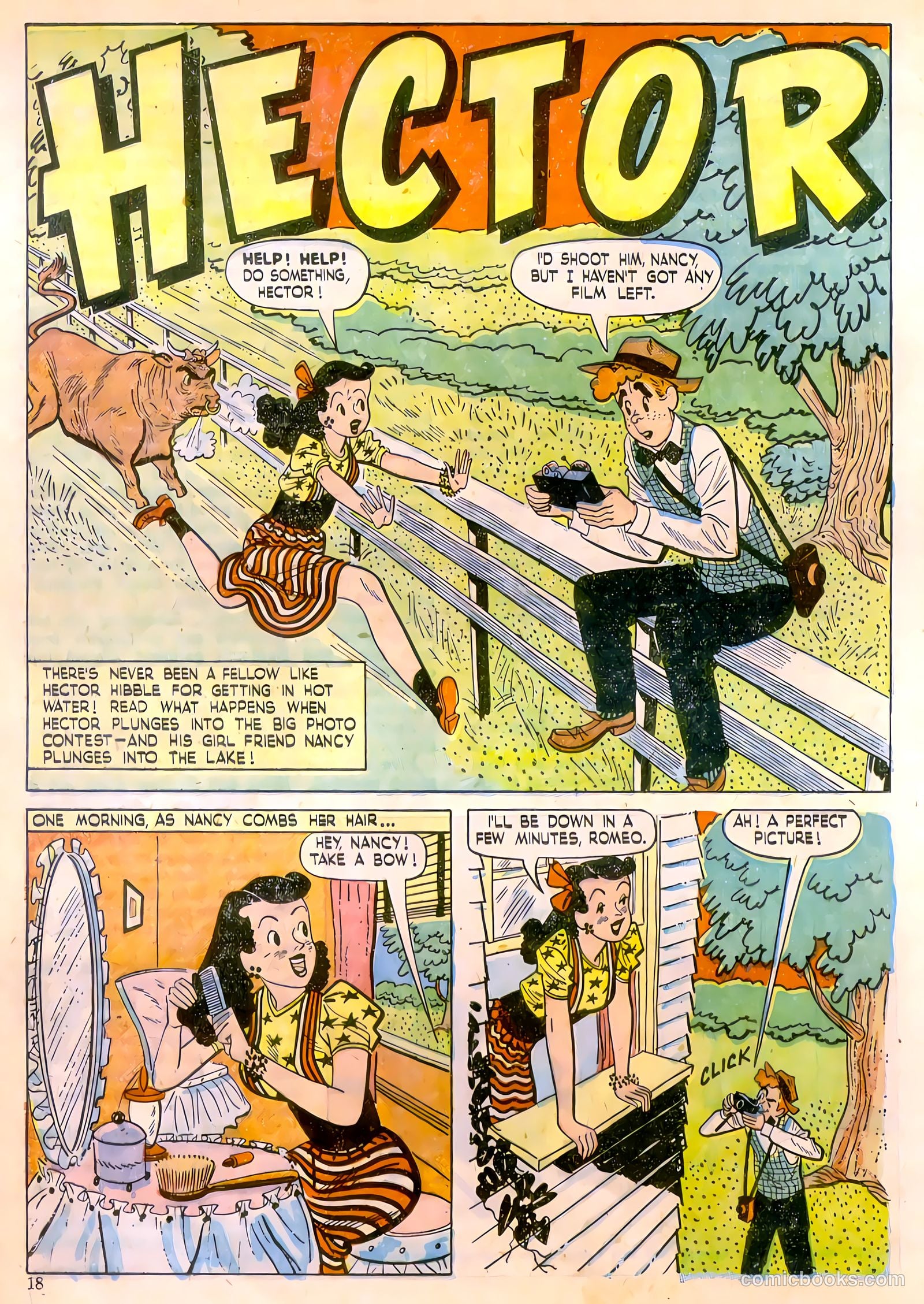 Calling All Boys #10 (1947) — page 18