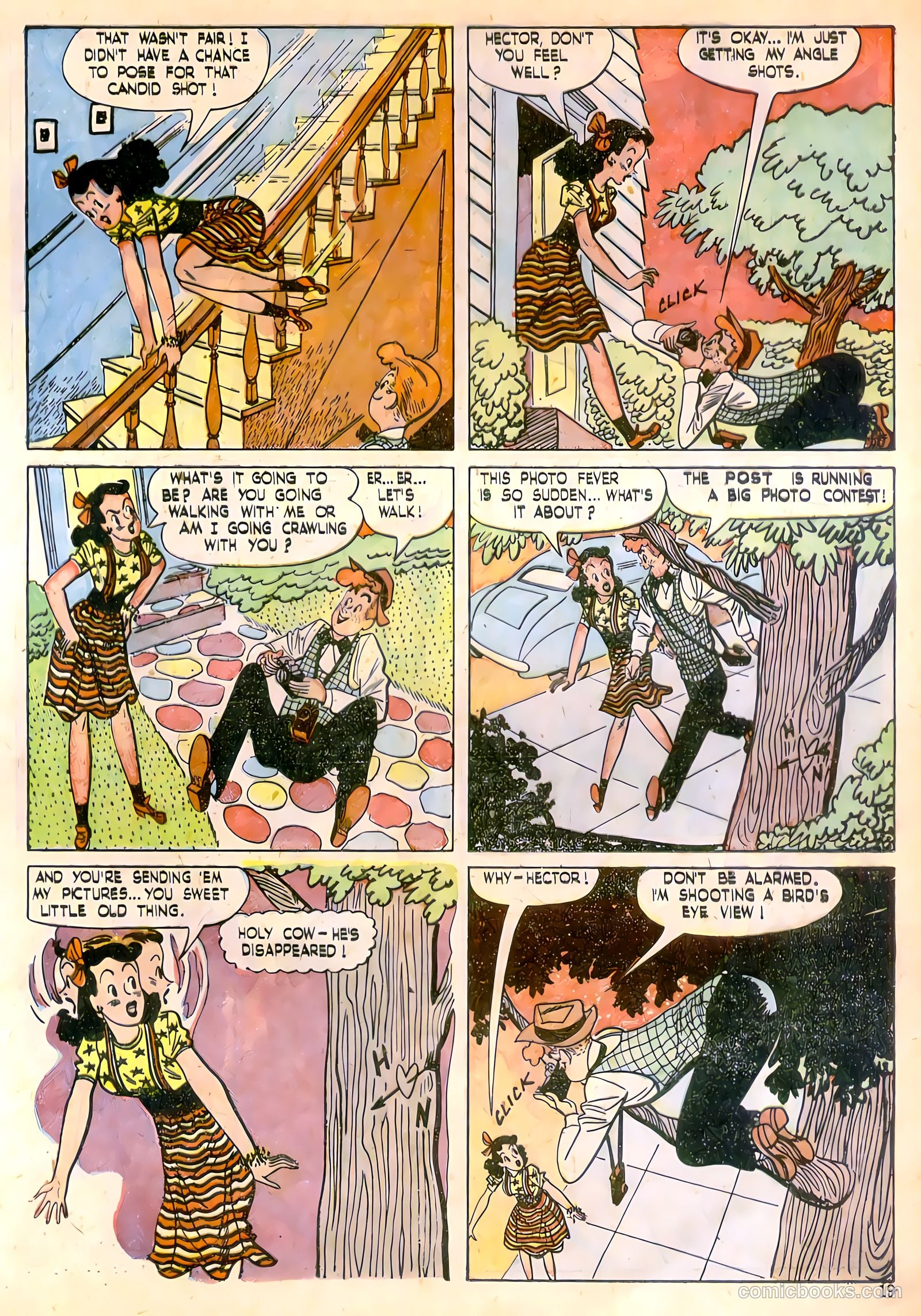 Calling All Boys #10 (1947) — page 19