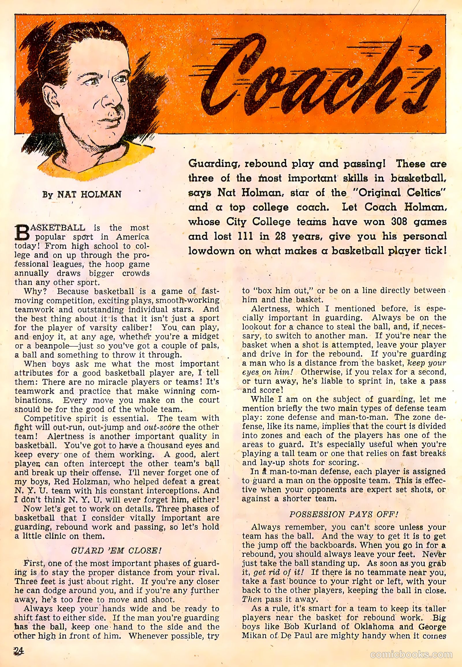 Calling All Boys #10 (1947) — page 24