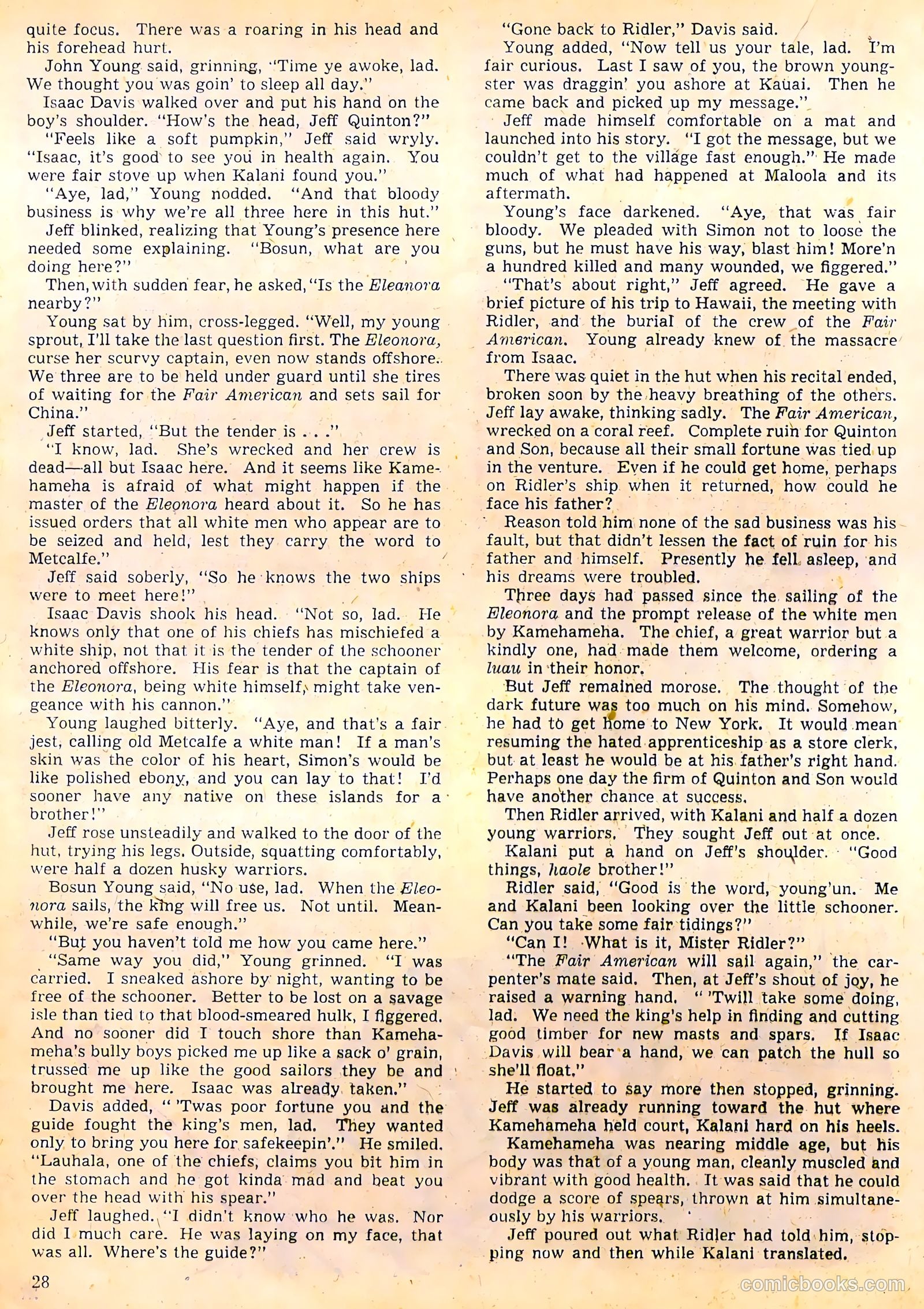 Calling All Boys #10 (1947) — page 28