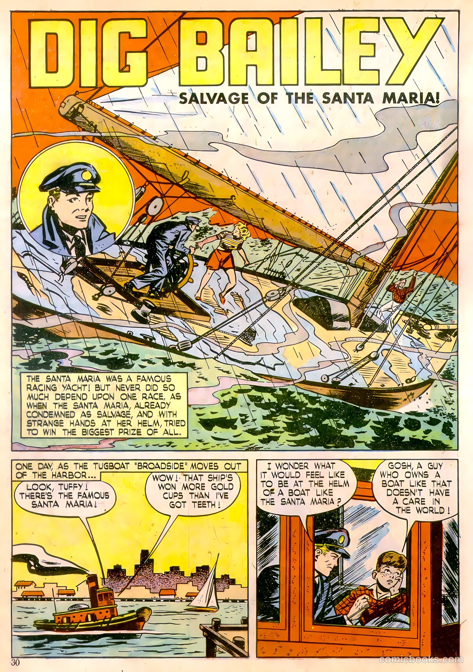 Calling All Boys #10 (1947) — page 30