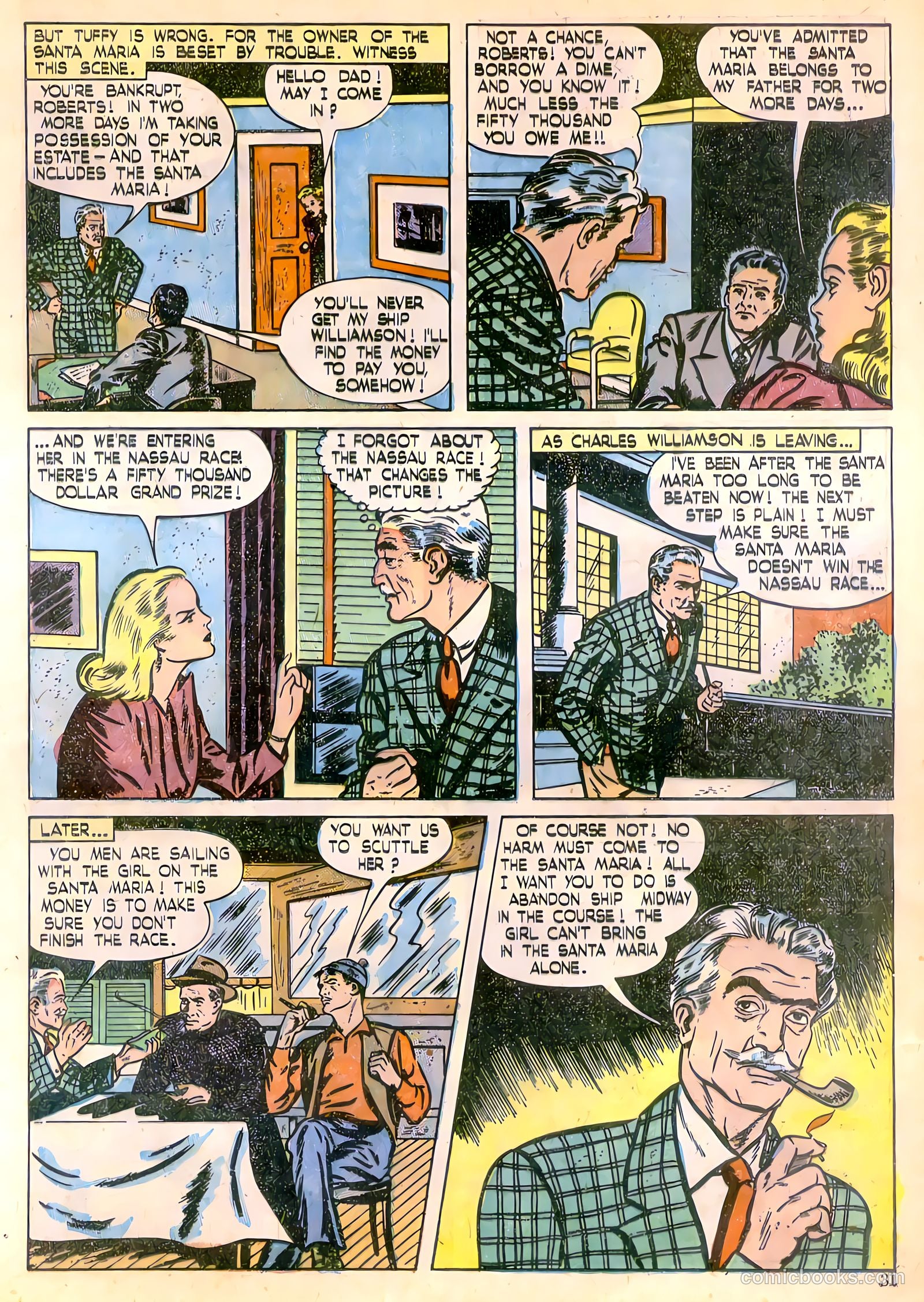 Calling All Boys #10 (1947) — page 31