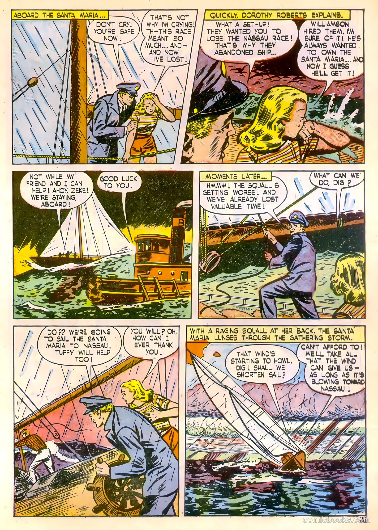 Calling All Boys #10 (1947) — page 33