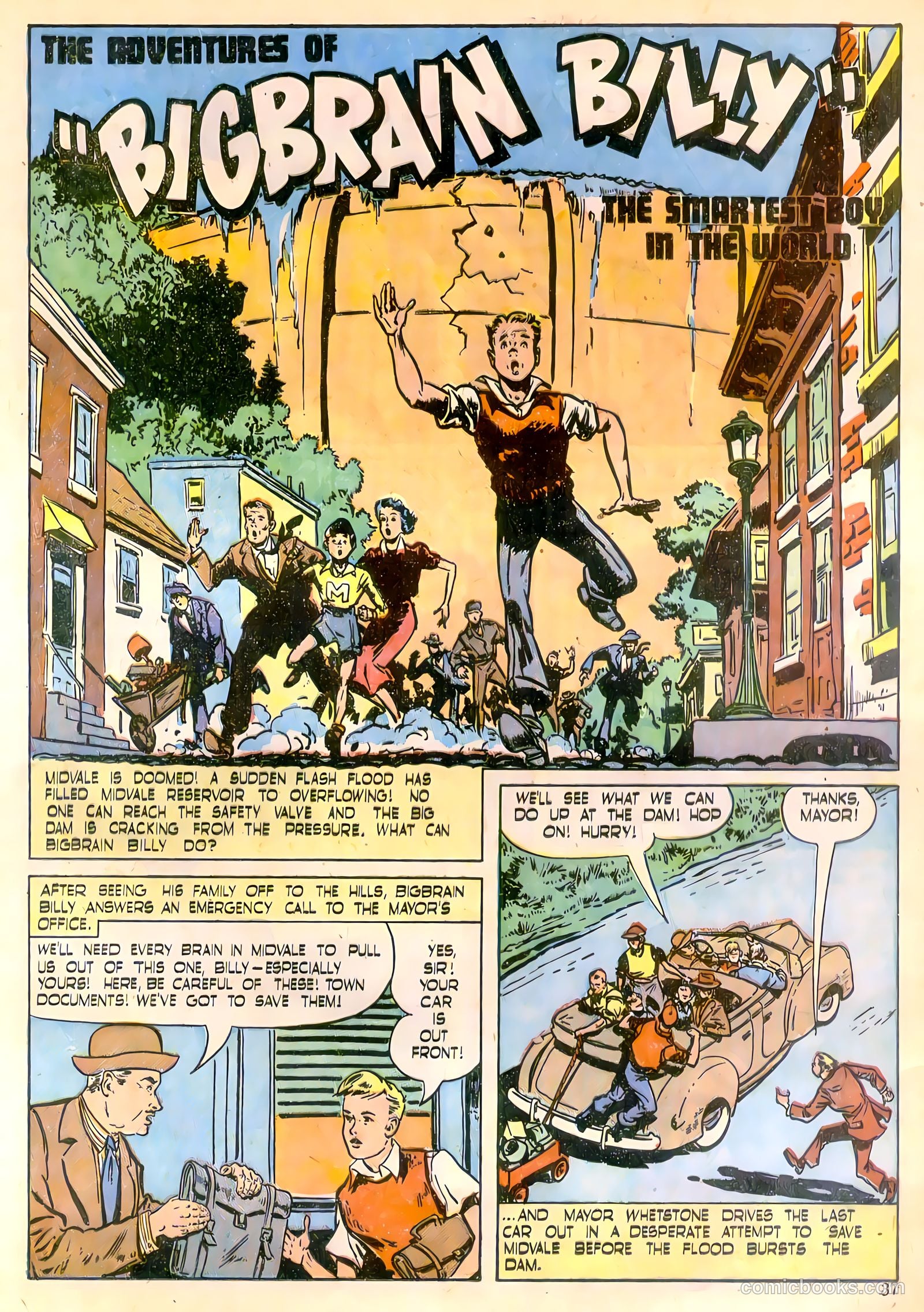 Calling All Boys #10 (1947) — page 37