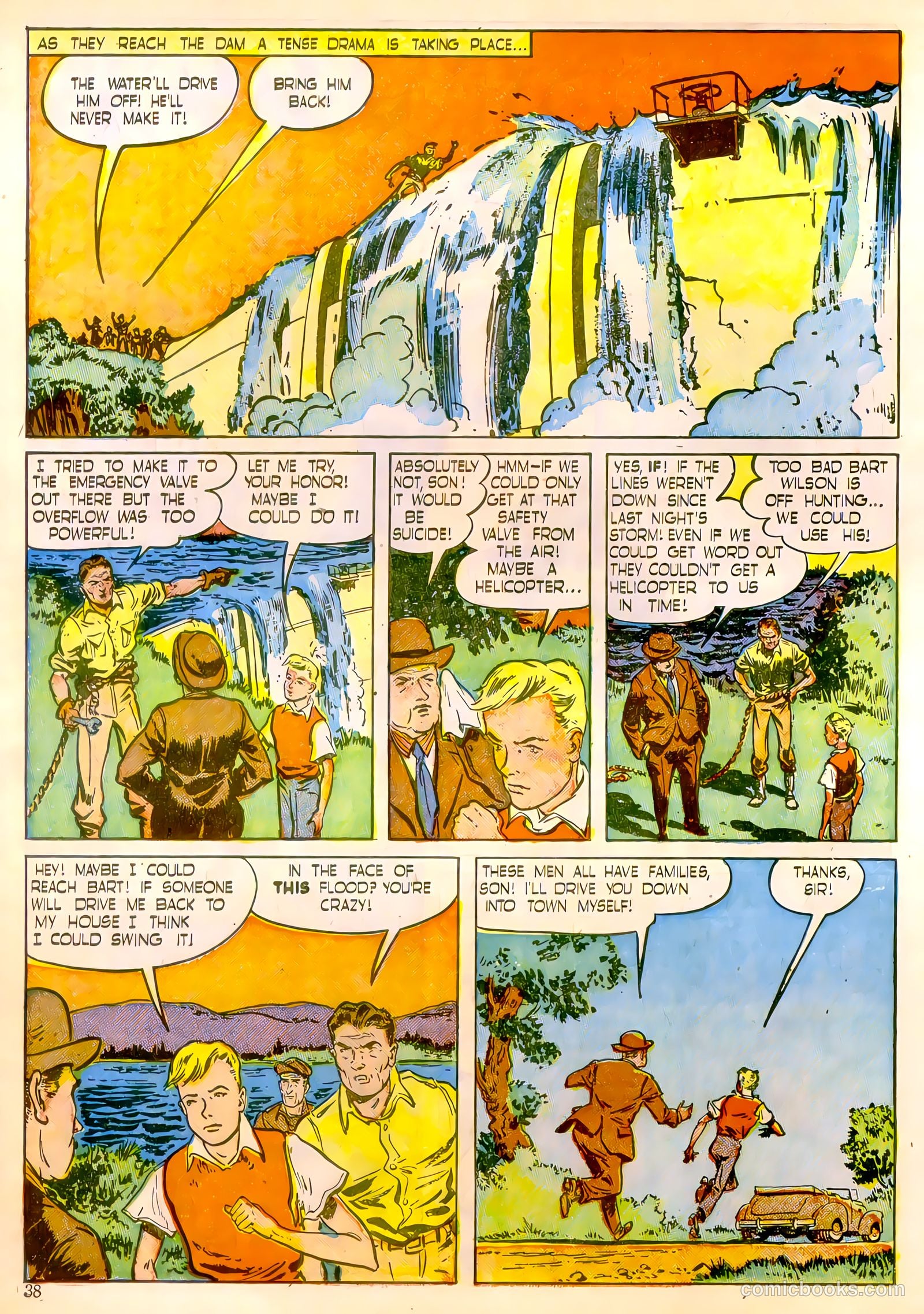 Calling All Boys #10 (1947) — page 38