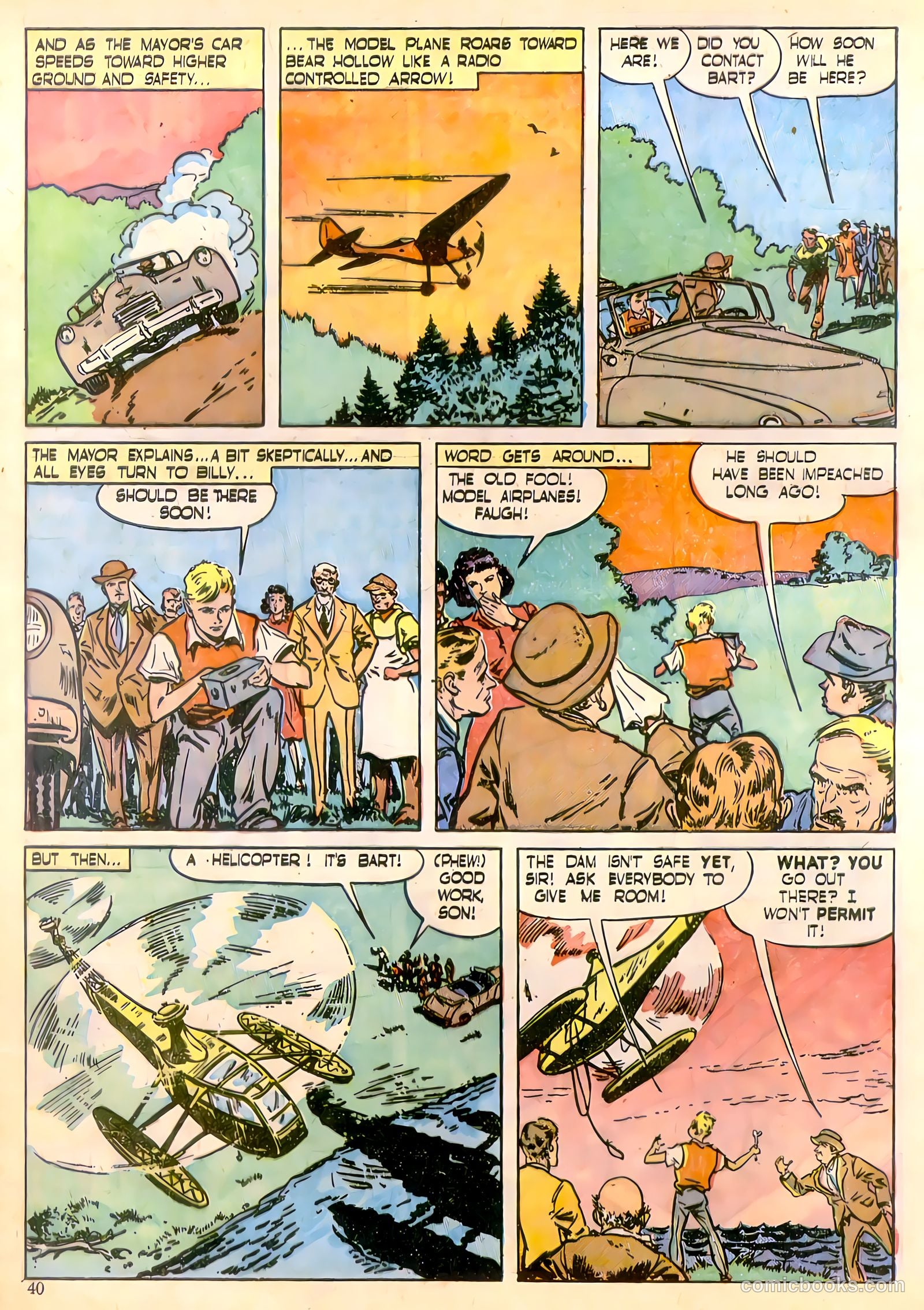 Calling All Boys #10 (1947) — page 40