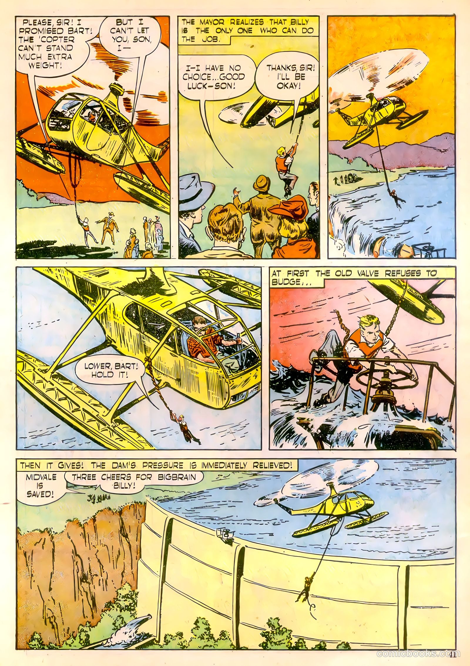 Calling All Boys #10 (1947) — page 41