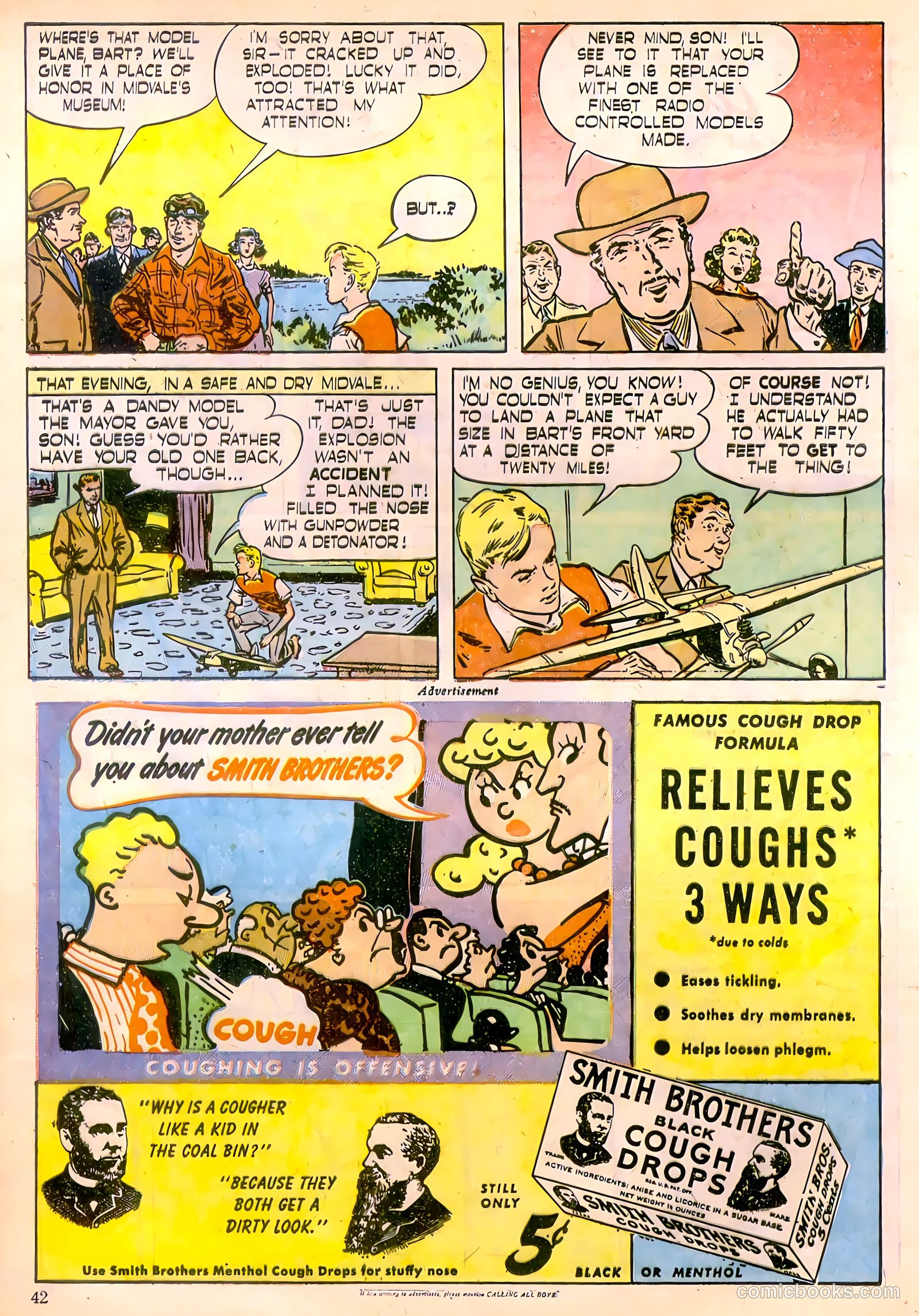 Calling All Boys #10 (1947) — page 42