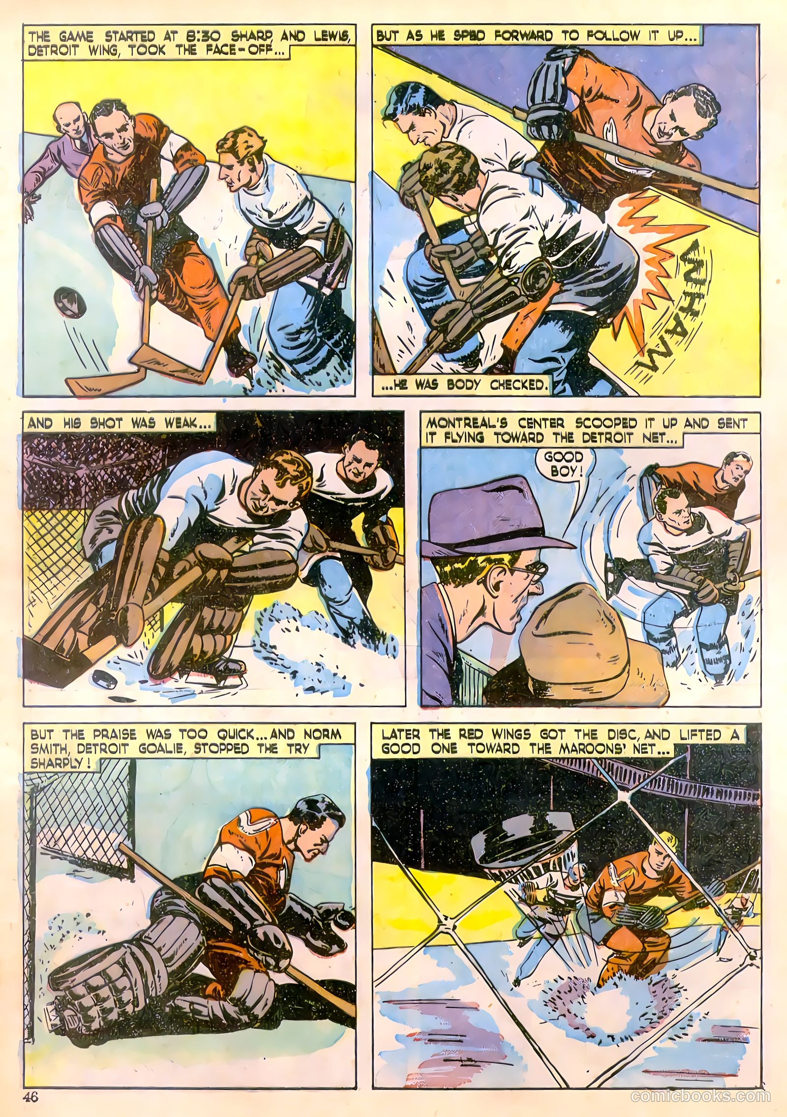 Calling All Boys #10 (1947) — page 46