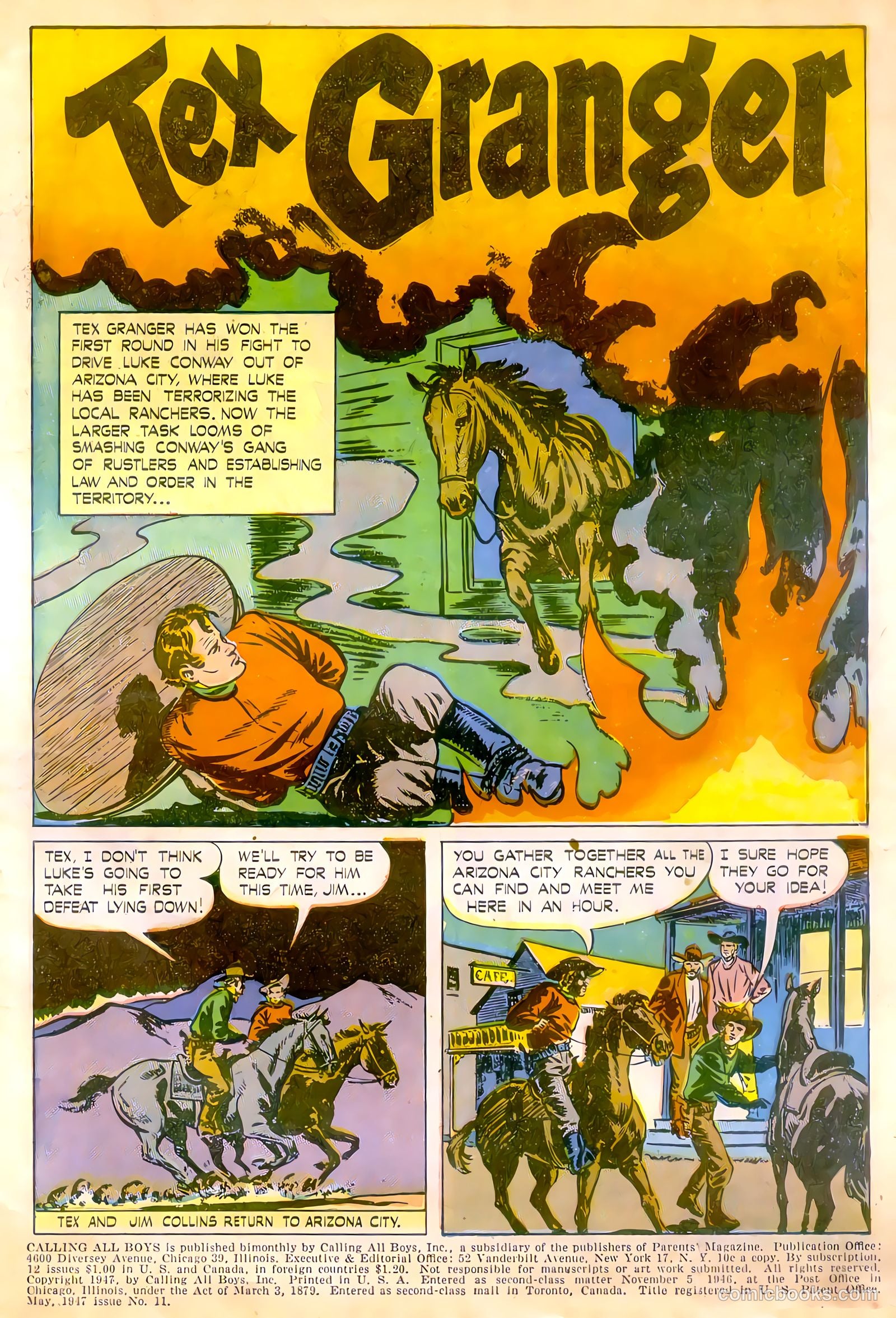 Calling All Boys #11 (1947) — page 2