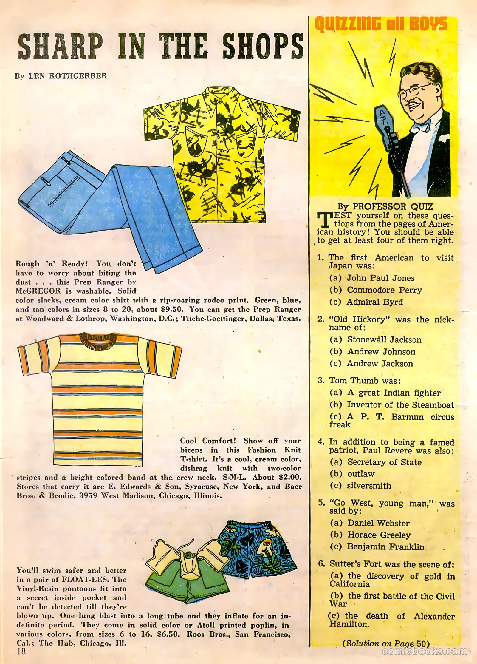 Calling All Boys #11 (1947) — page 17