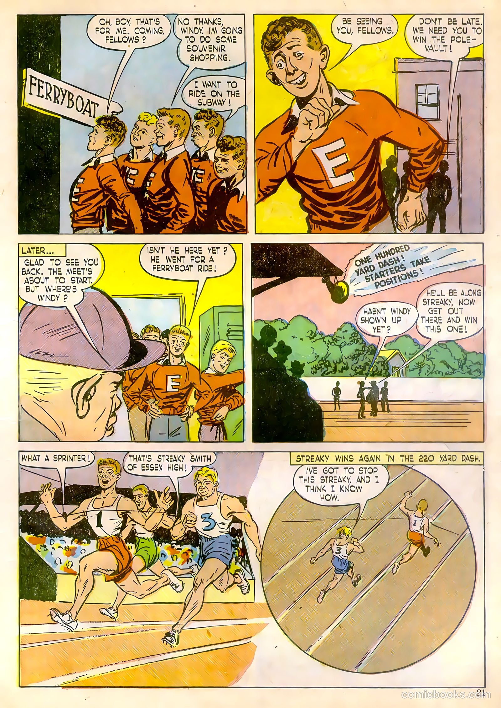 Calling All Boys #11 (1947) — page 20