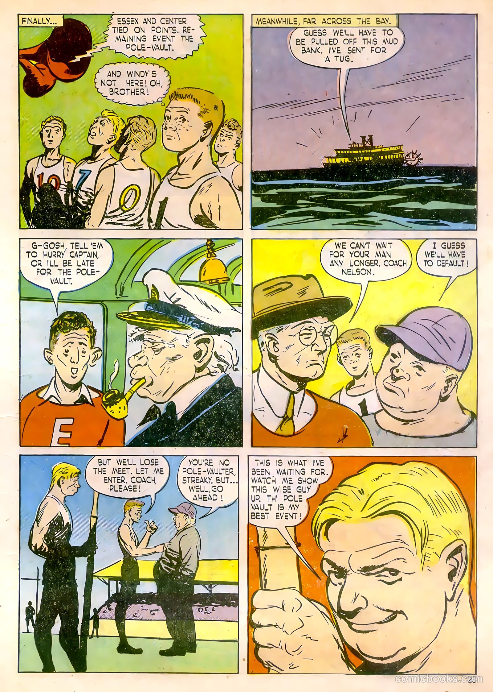 Calling All Boys #11 (1947) — page 22