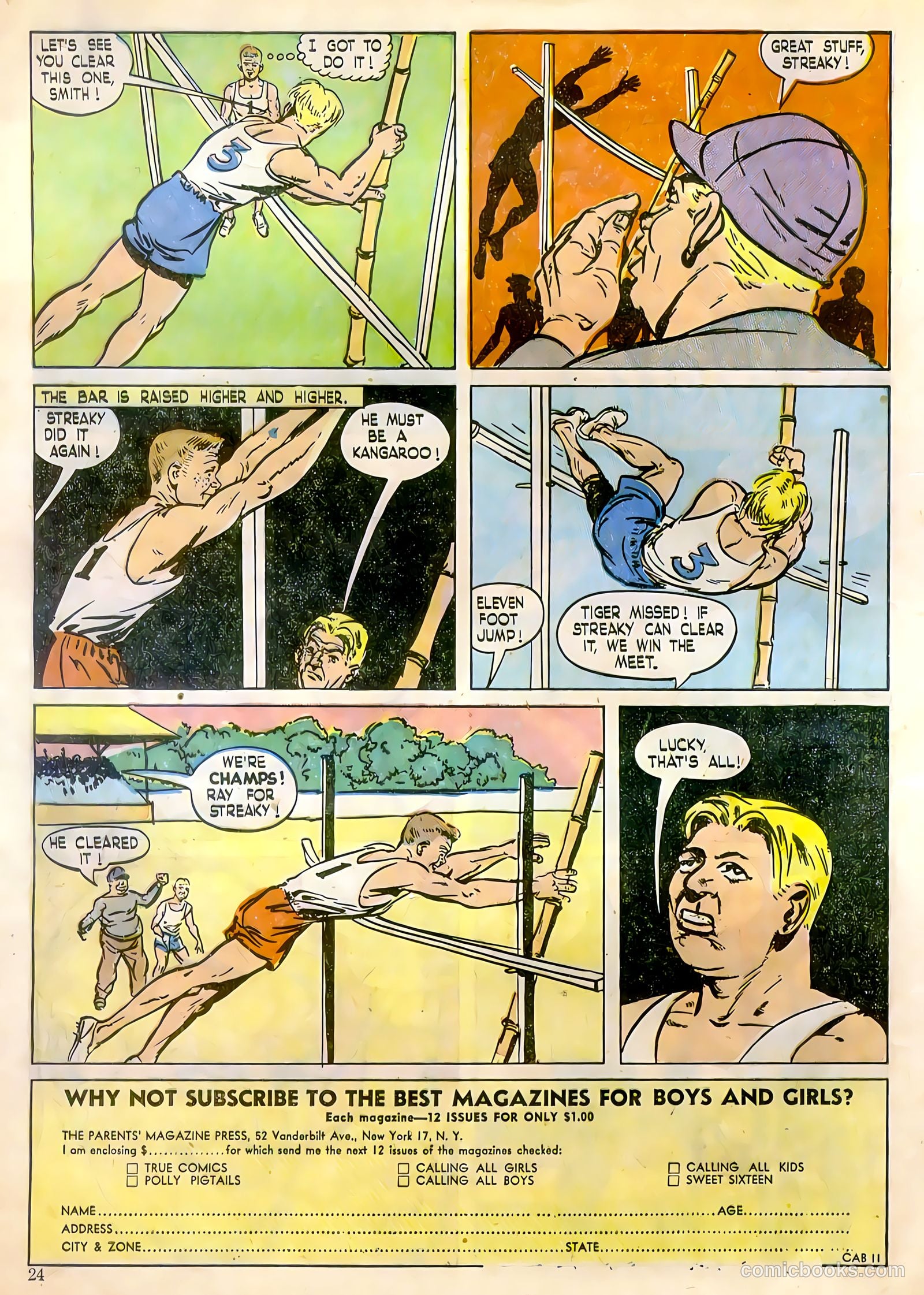 Calling All Boys #11 (1947) — page 23