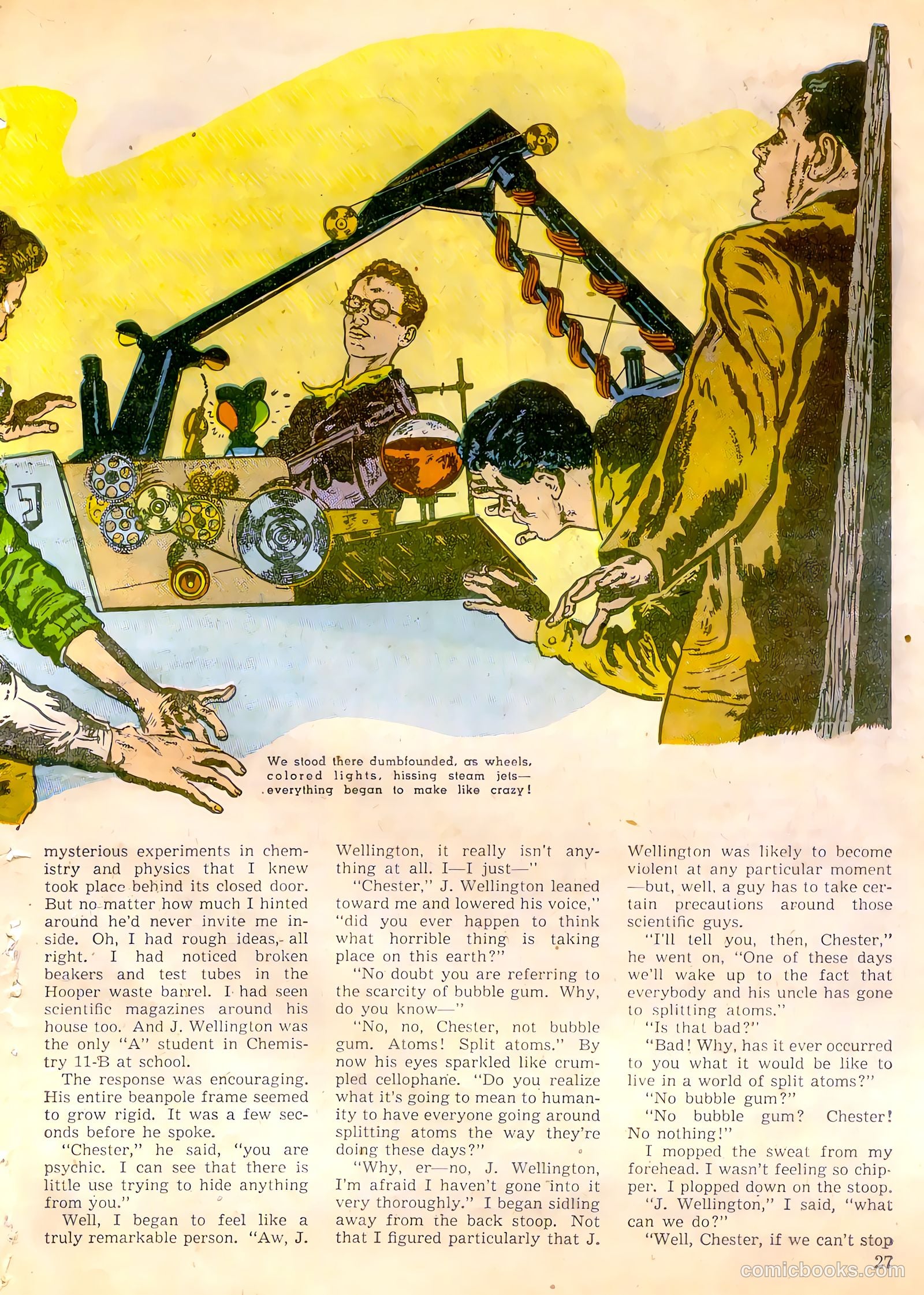 Calling All Boys #11 (1947) — page 27
