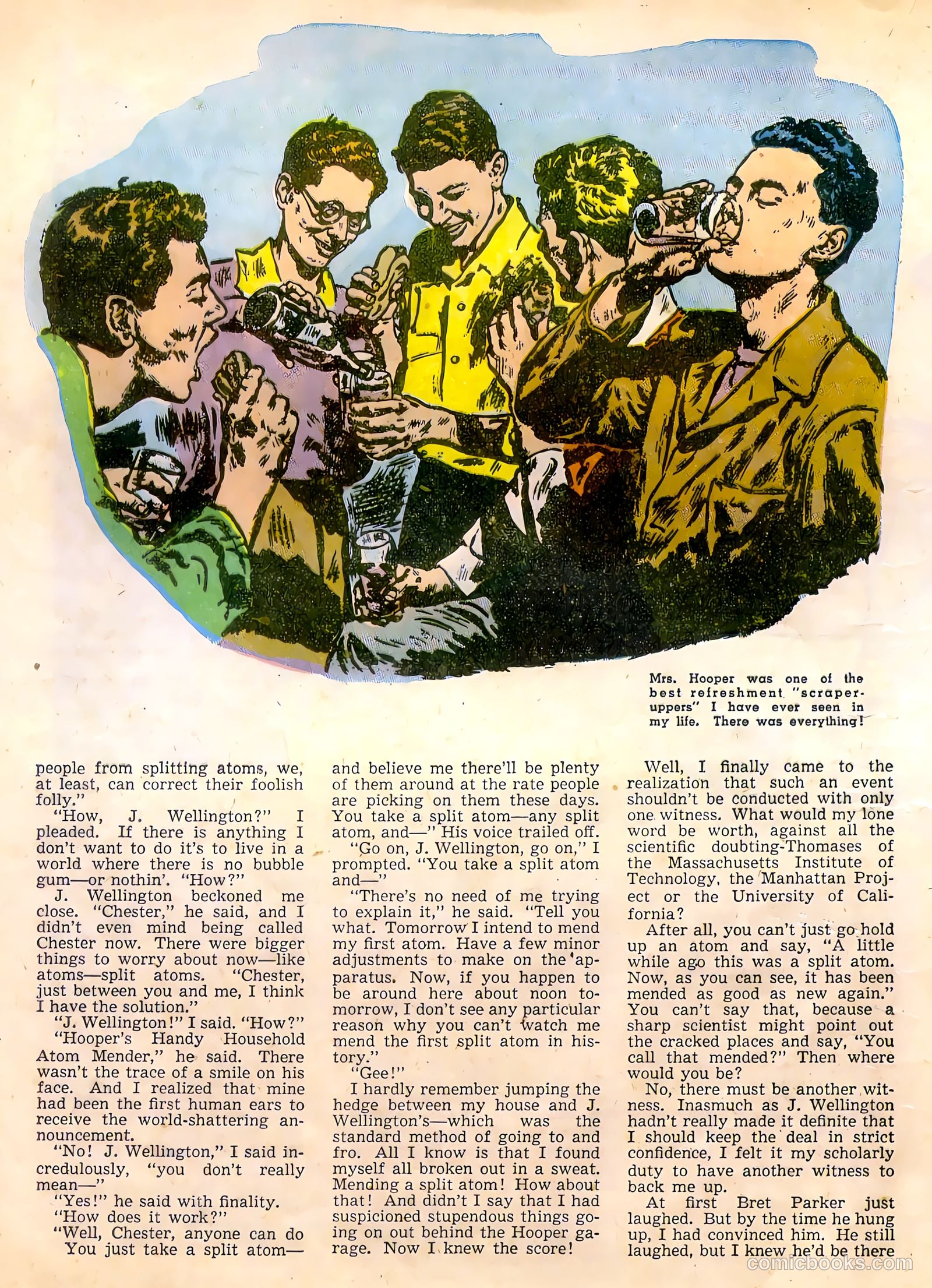 Calling All Boys #11 (1947) — page 28
