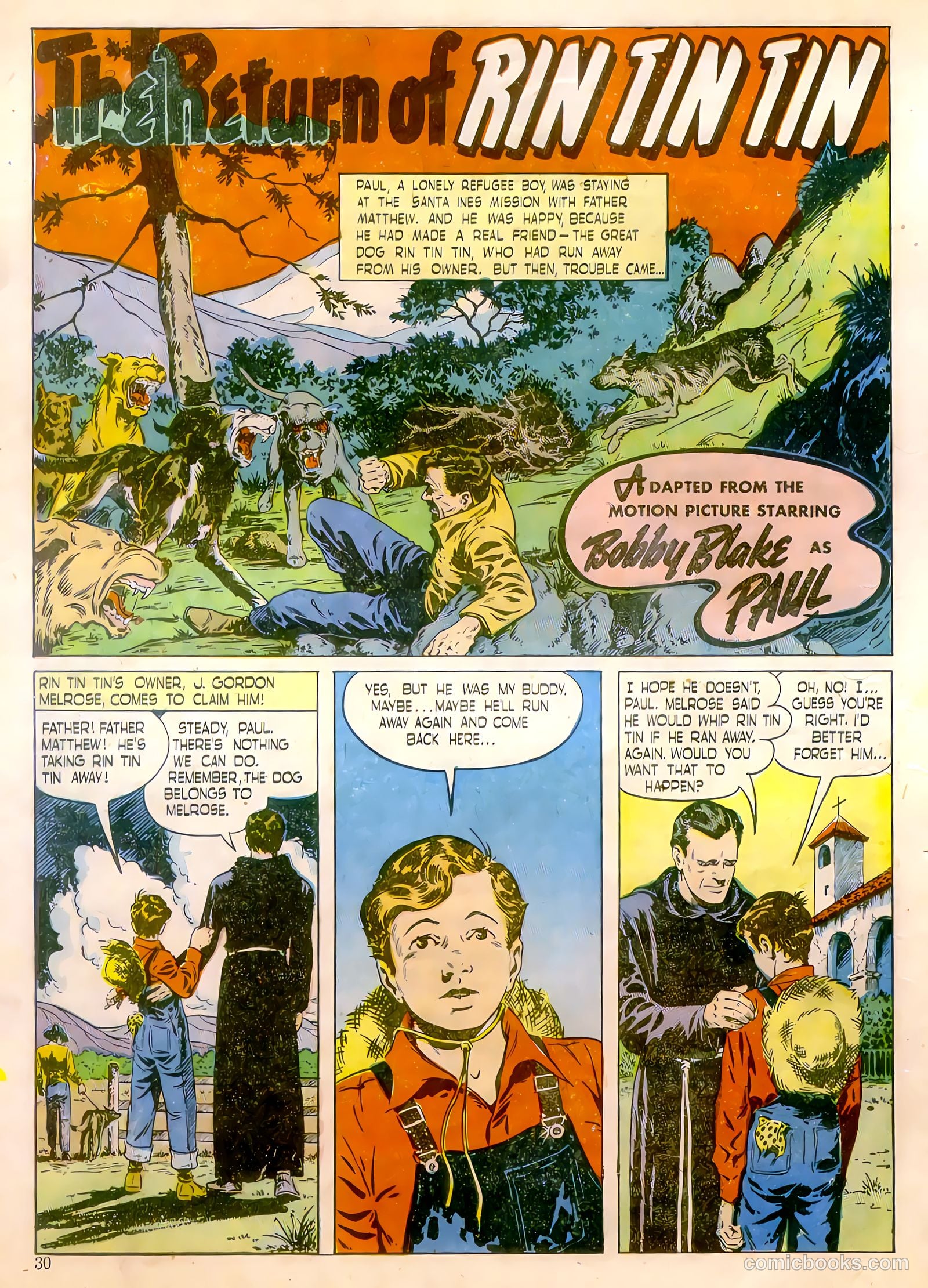 Calling All Boys #11 (1947) — page 30