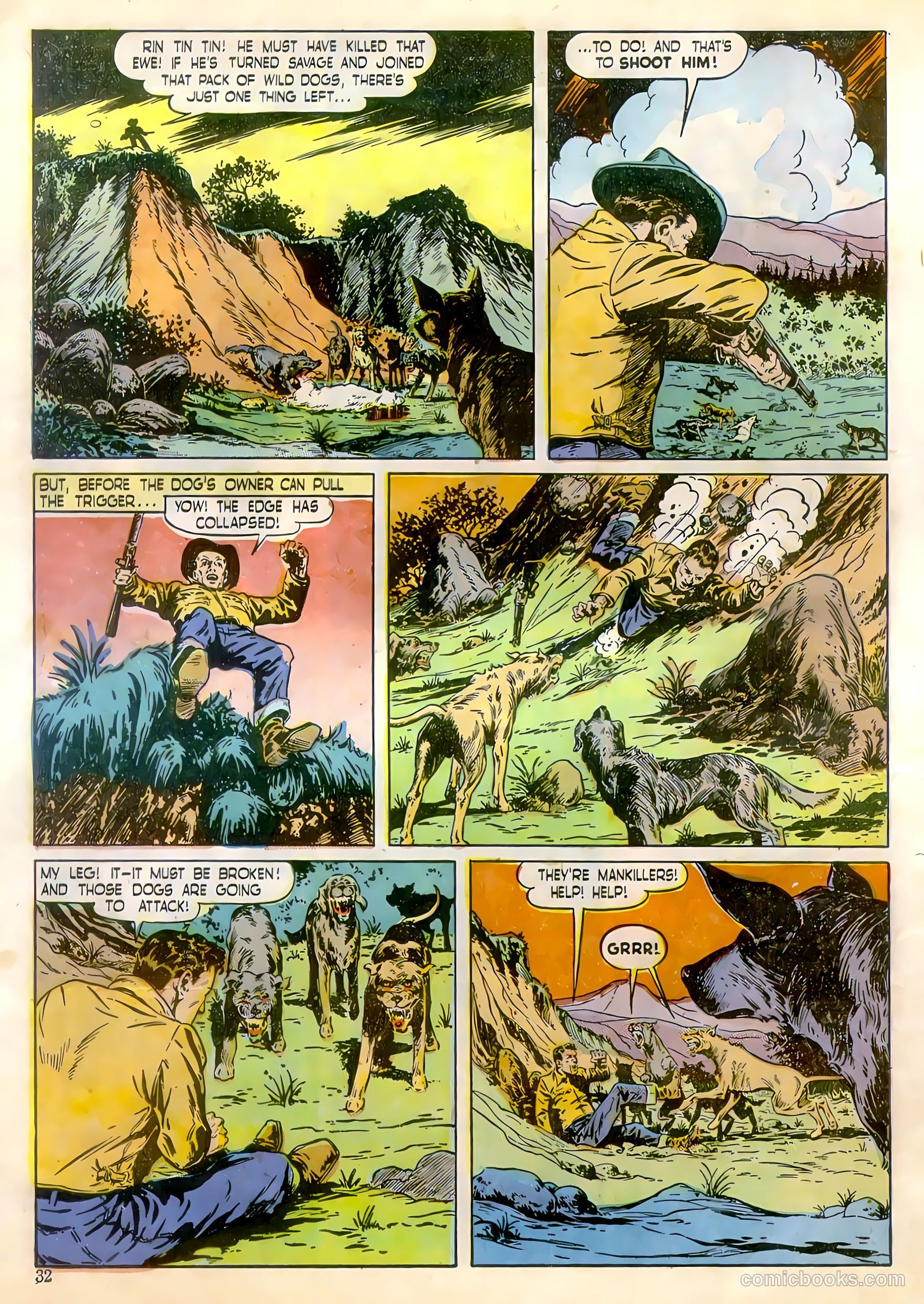 Calling All Boys #11 (1947) — page 32