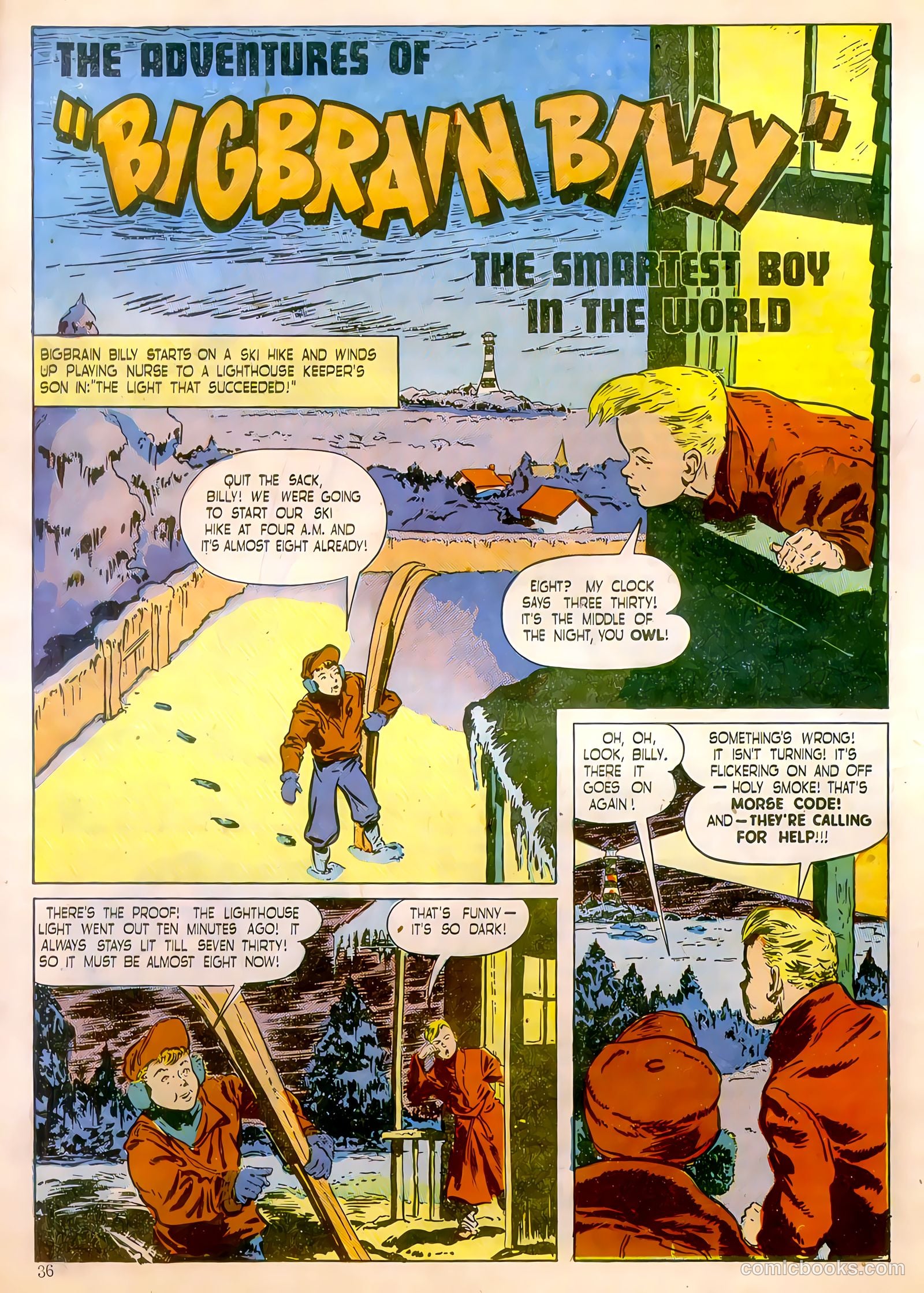 Calling All Boys #11 (1947) — page 36