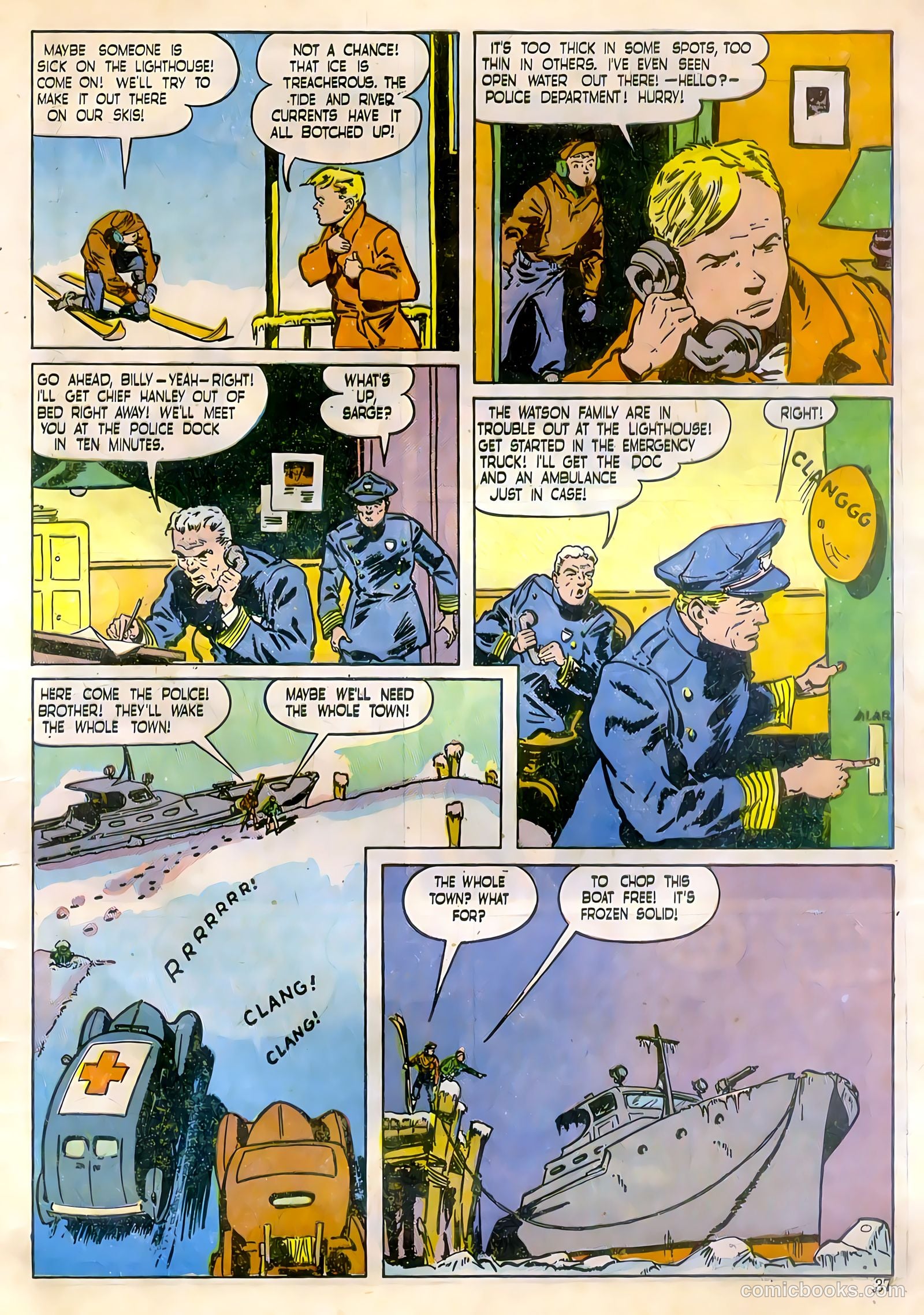 Calling All Boys #11 (1947) — page 37