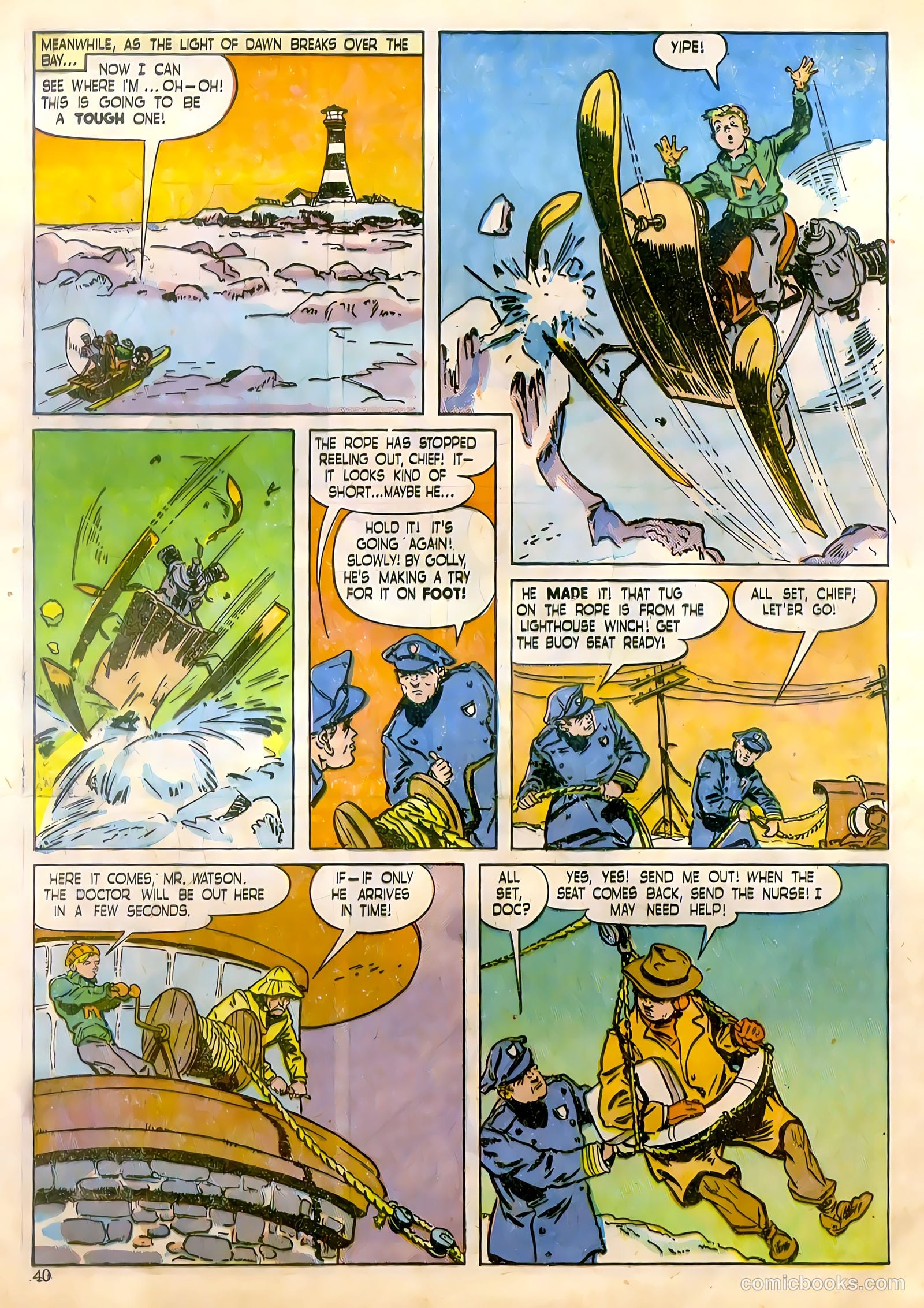 Calling All Boys #11 (1947) — page 40