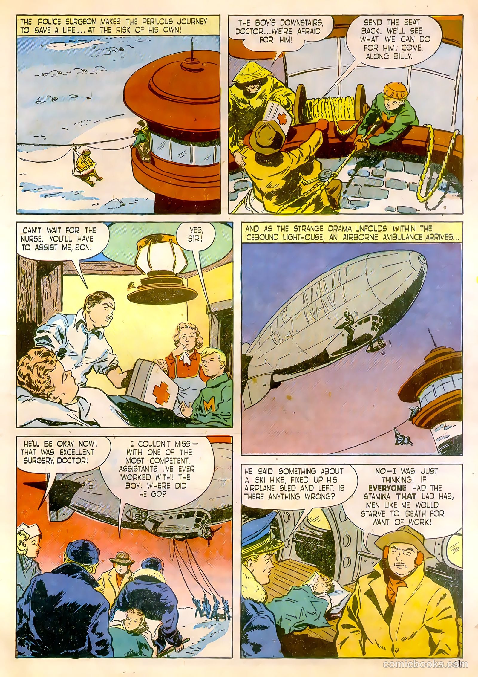 Calling All Boys #11 (1947) — page 41