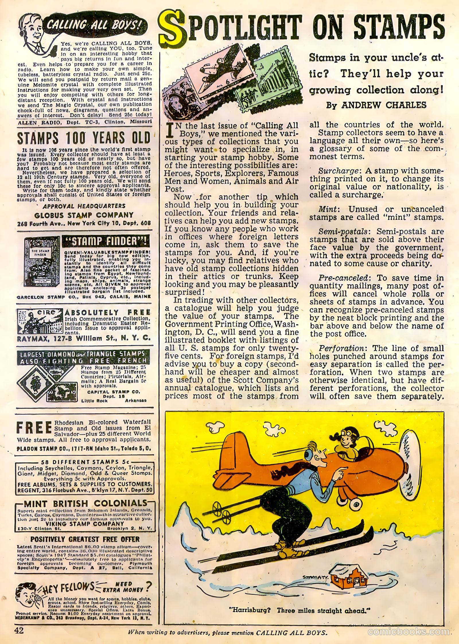Calling All Boys #11 (1947) — page 42